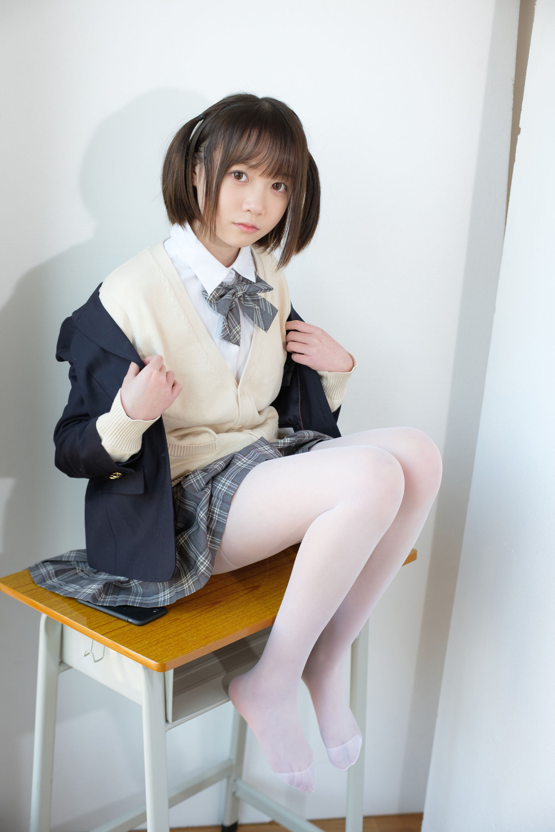 [森萝财团] X-010-SSR JK校服白丝
