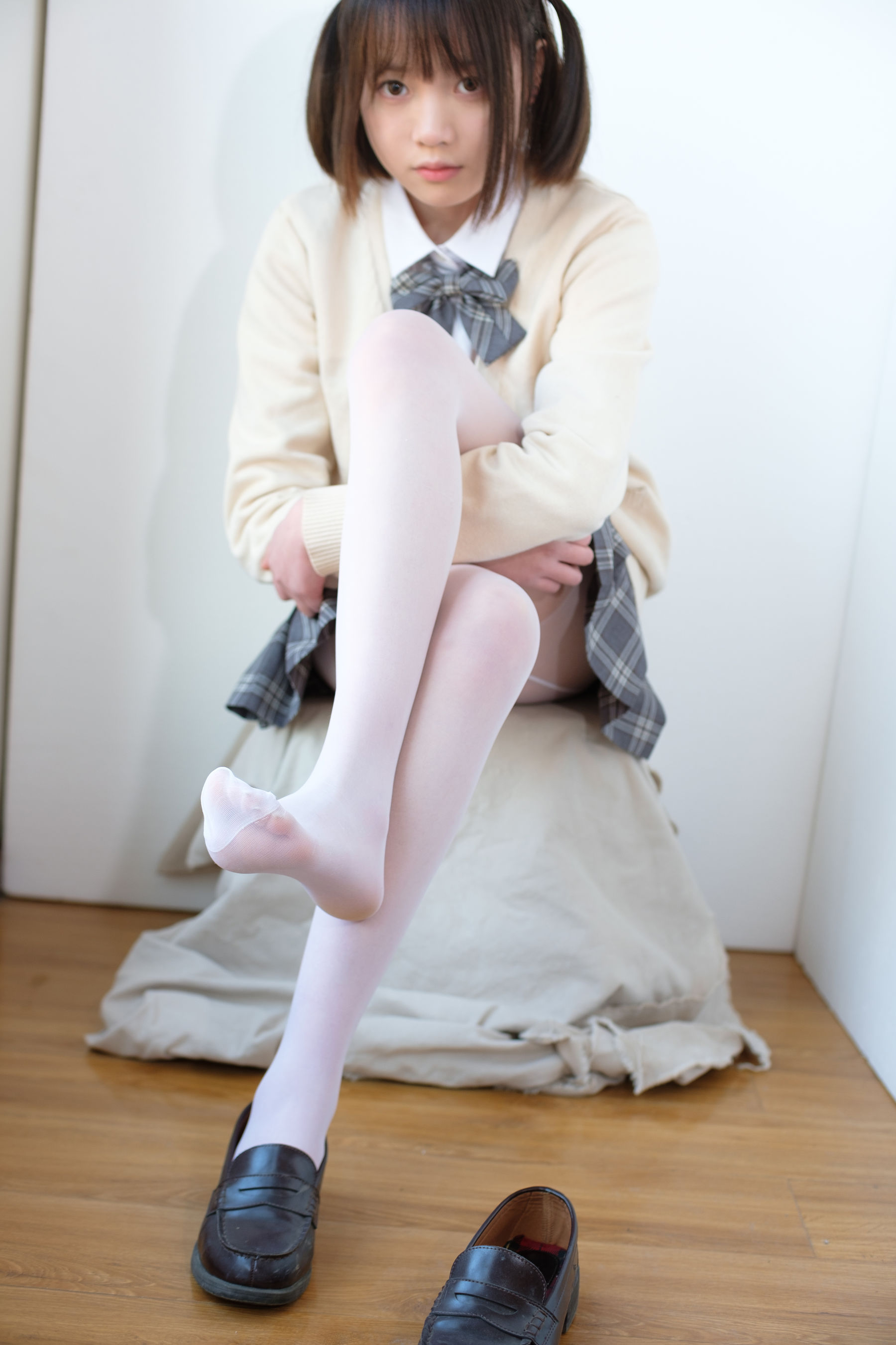 [森萝财团] X-010-SSR JK校服白丝