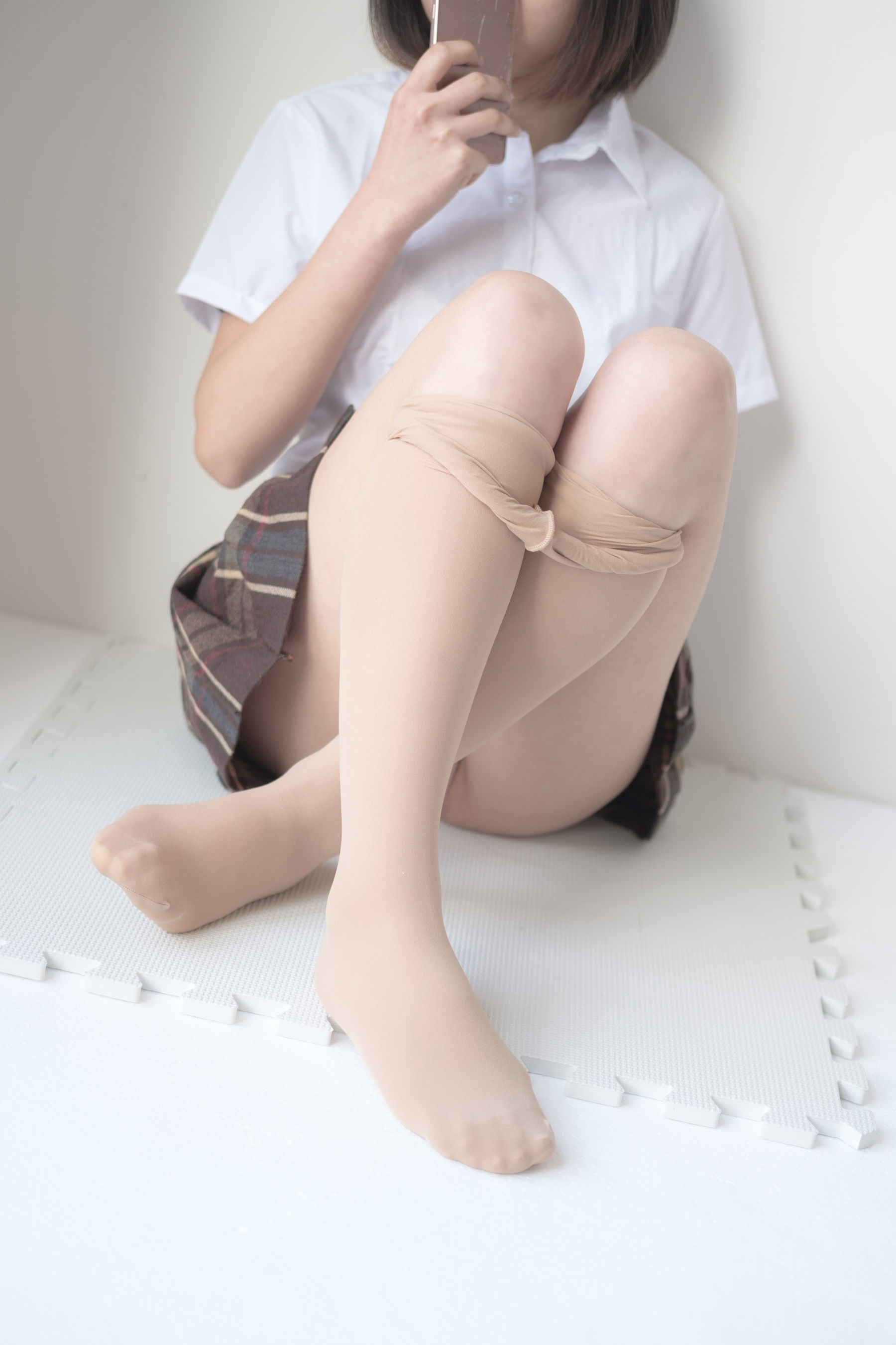 [森萝财团] X-013 肉丝妹妹的白船袜