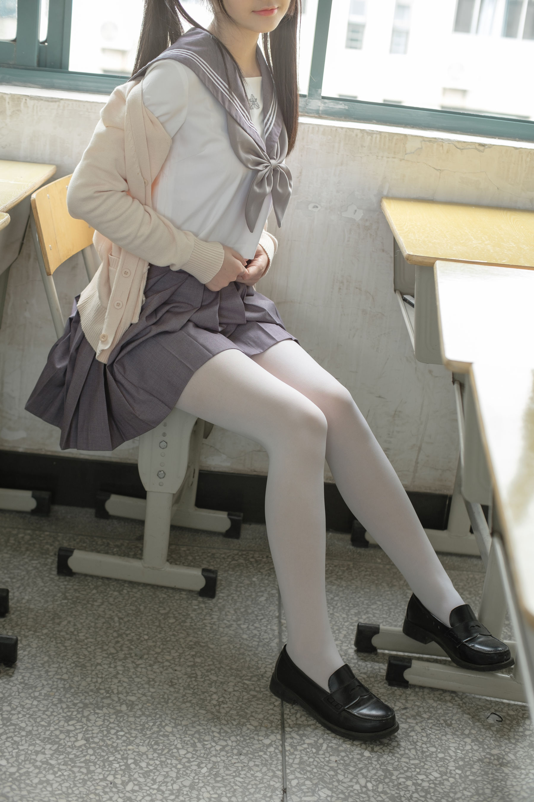 [森萝财团] X-017 JK校服白丝