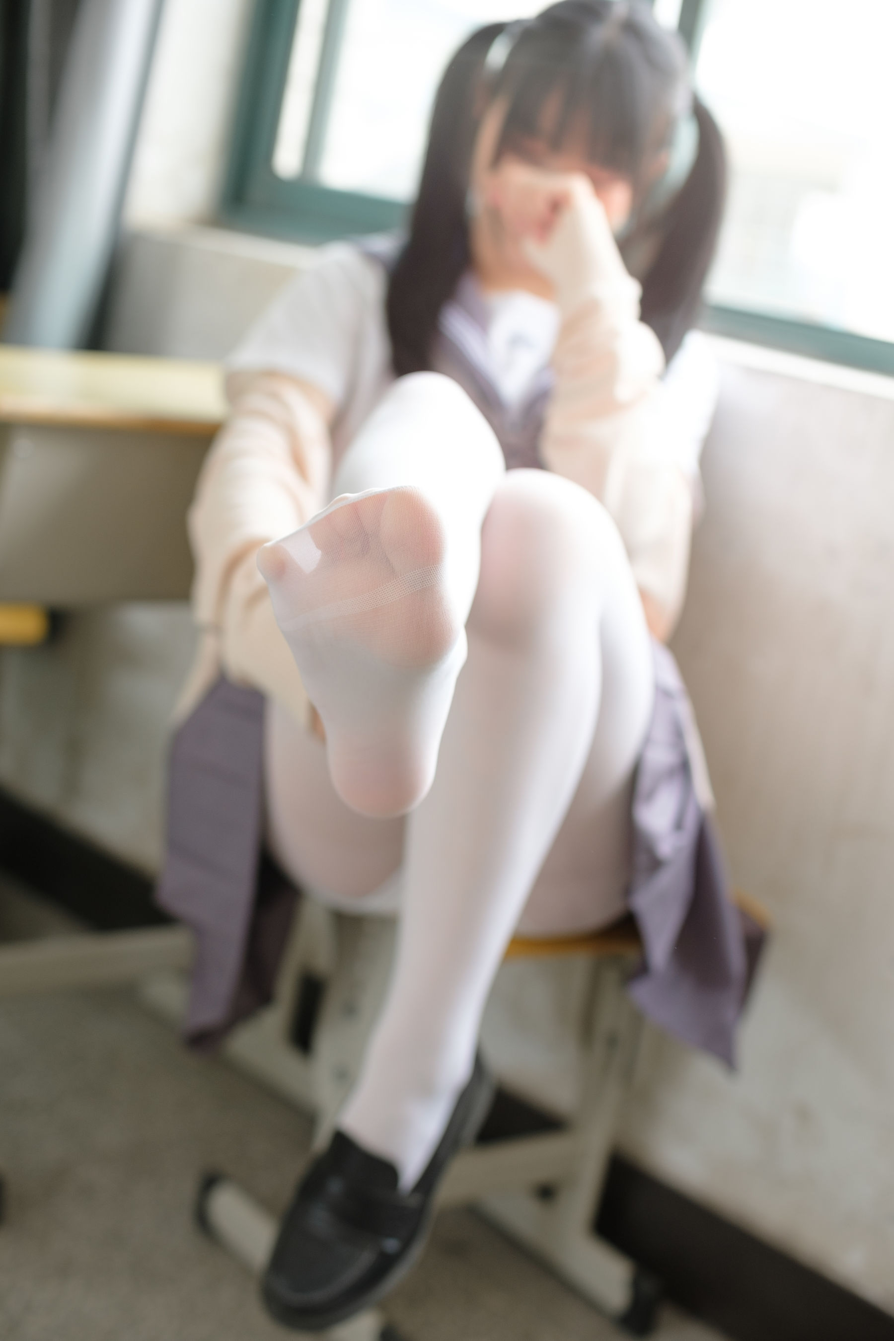 [森萝财团] X-017 JK校服白丝