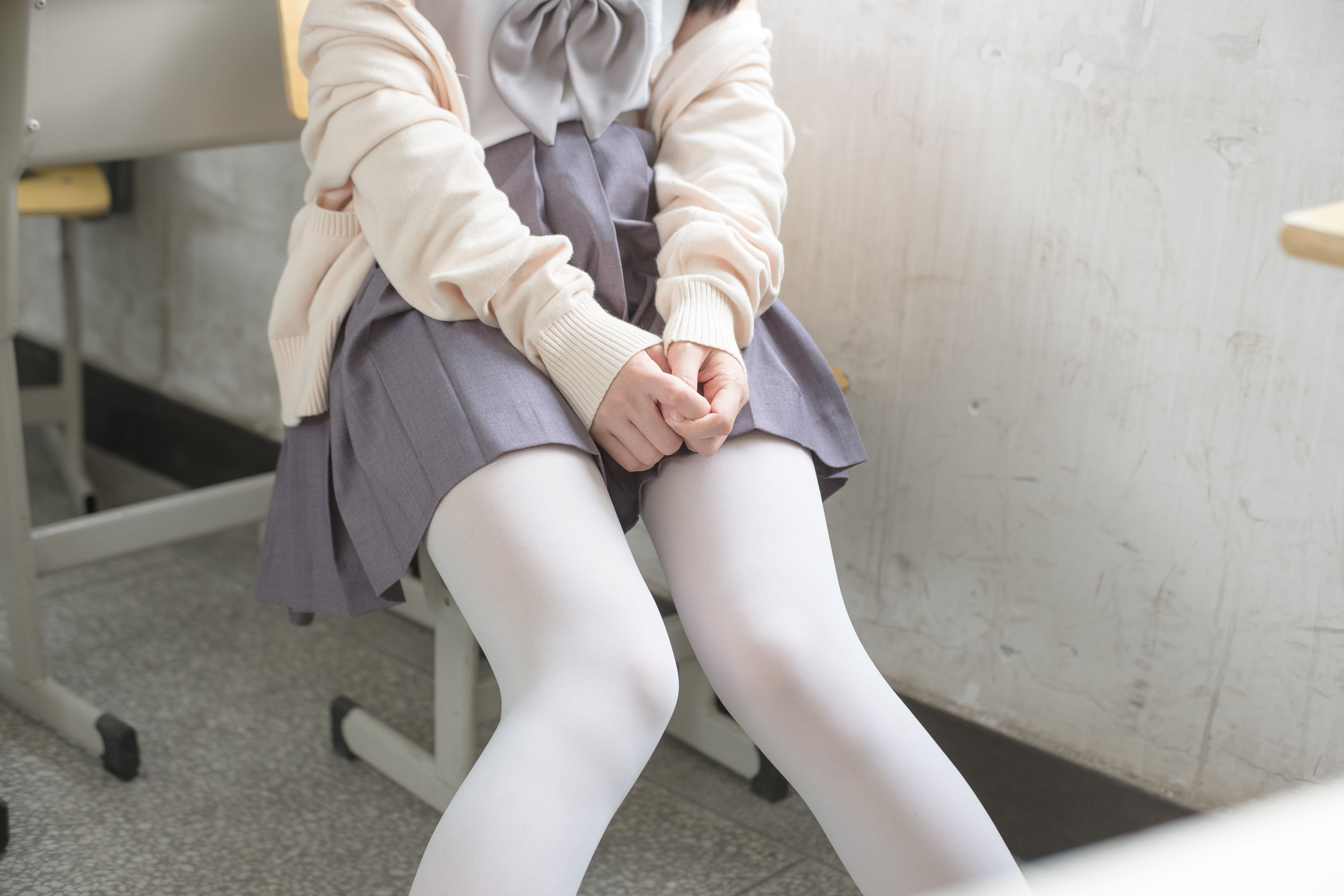 [森萝财团] X-017 JK校服白丝