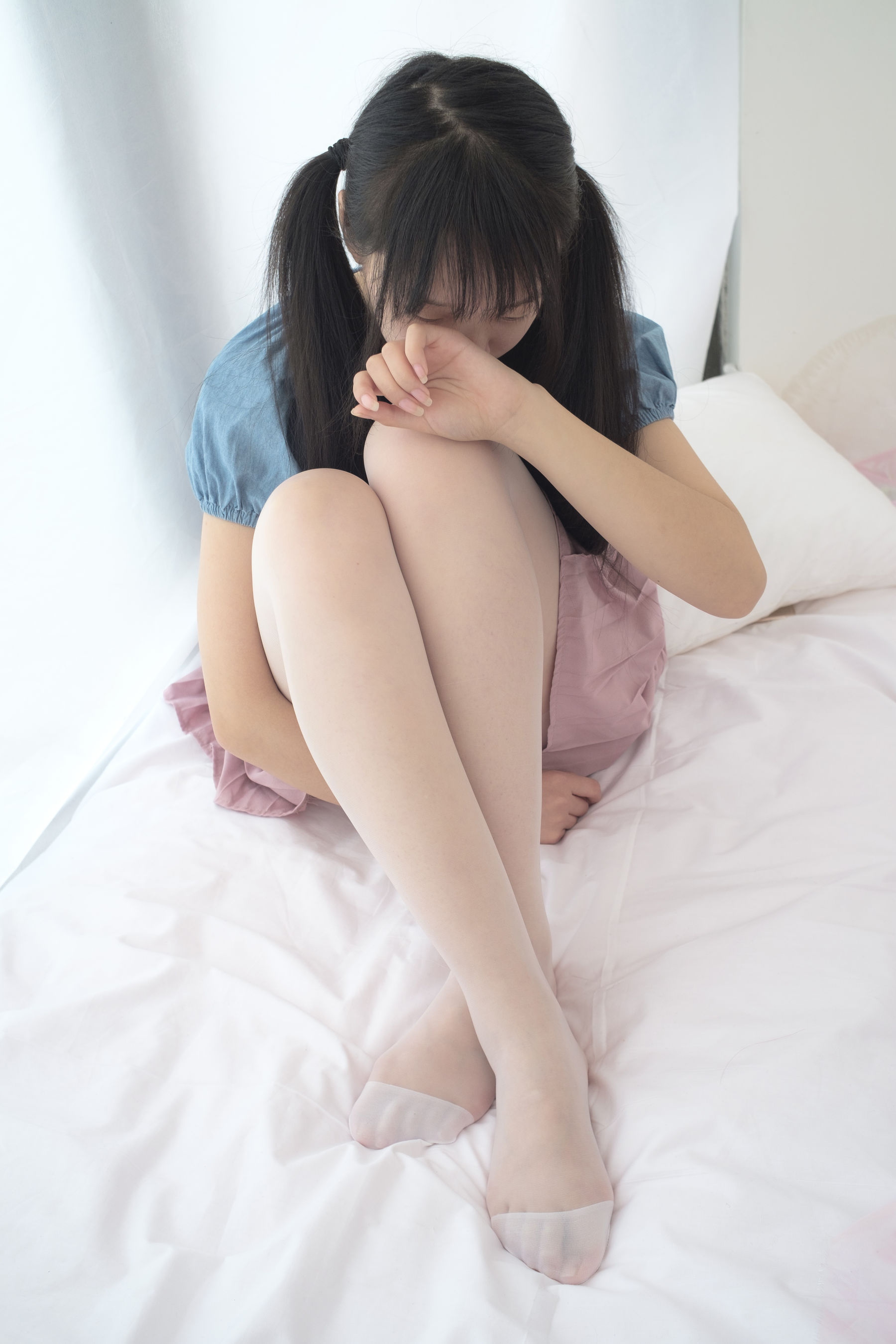 [森萝财团] X-019 肉丝换白丝