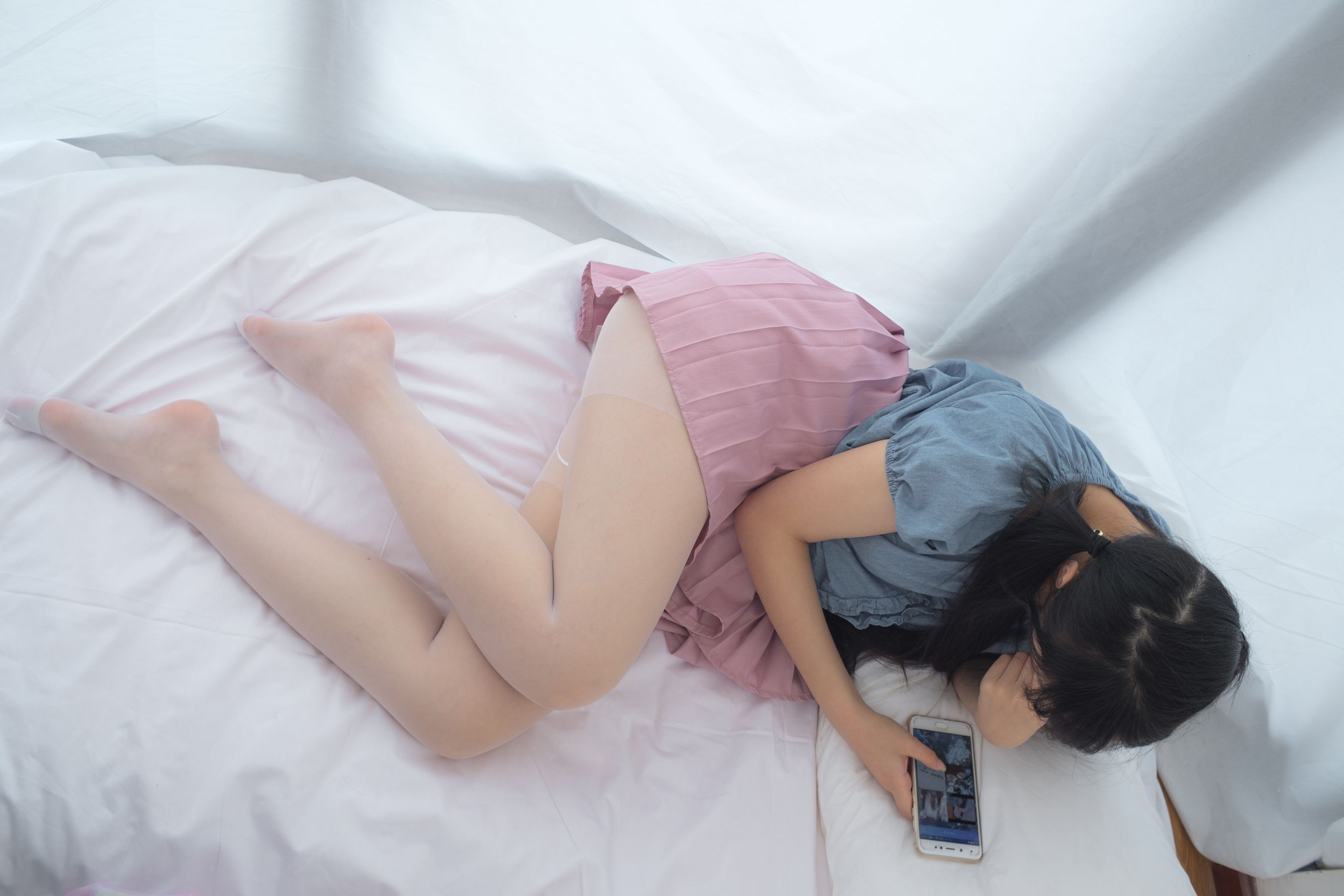 [森萝财团] X-019 肉丝换白丝
