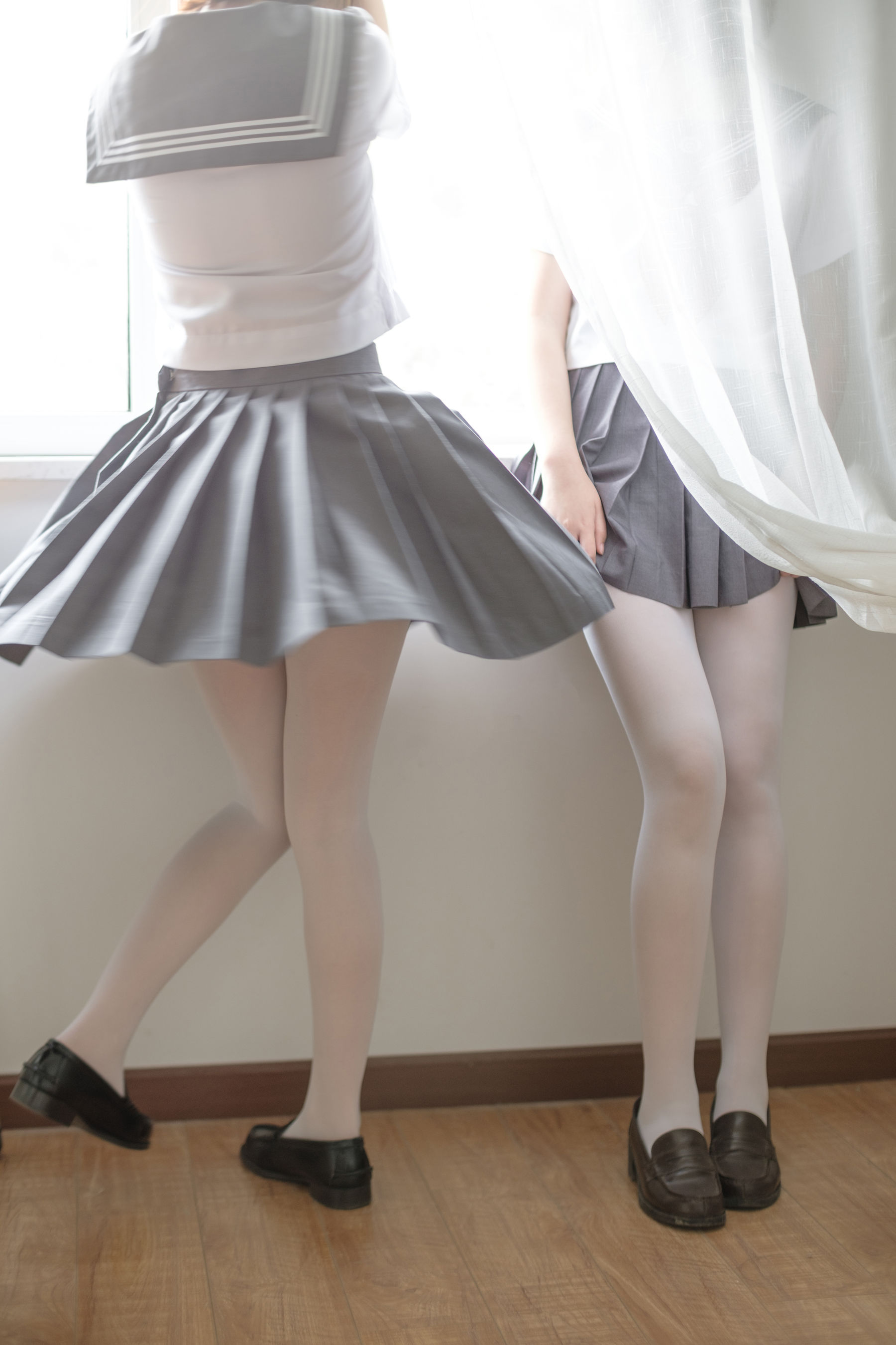 [森萝财团] X-025 JK白丝姐妹花