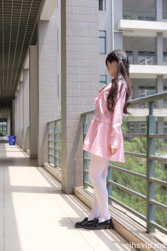 [森萝财团] X-026 JK粉色校服白丝