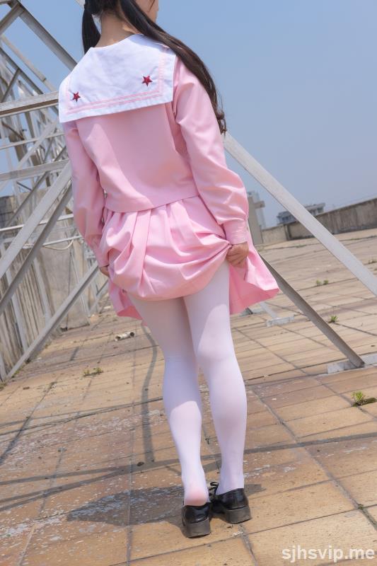 [森萝财团] X-026 JK粉色校服白丝