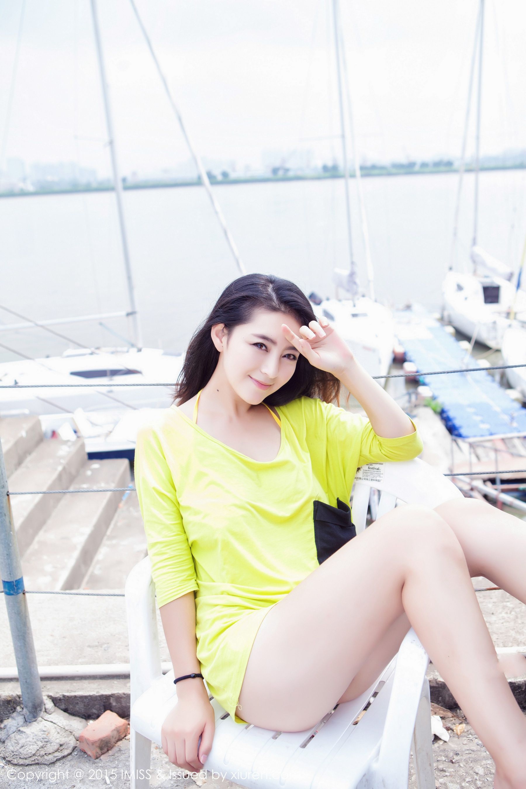 夏茉GIGI《广州外拍》 [爱蜜社IMiss] Vol.017