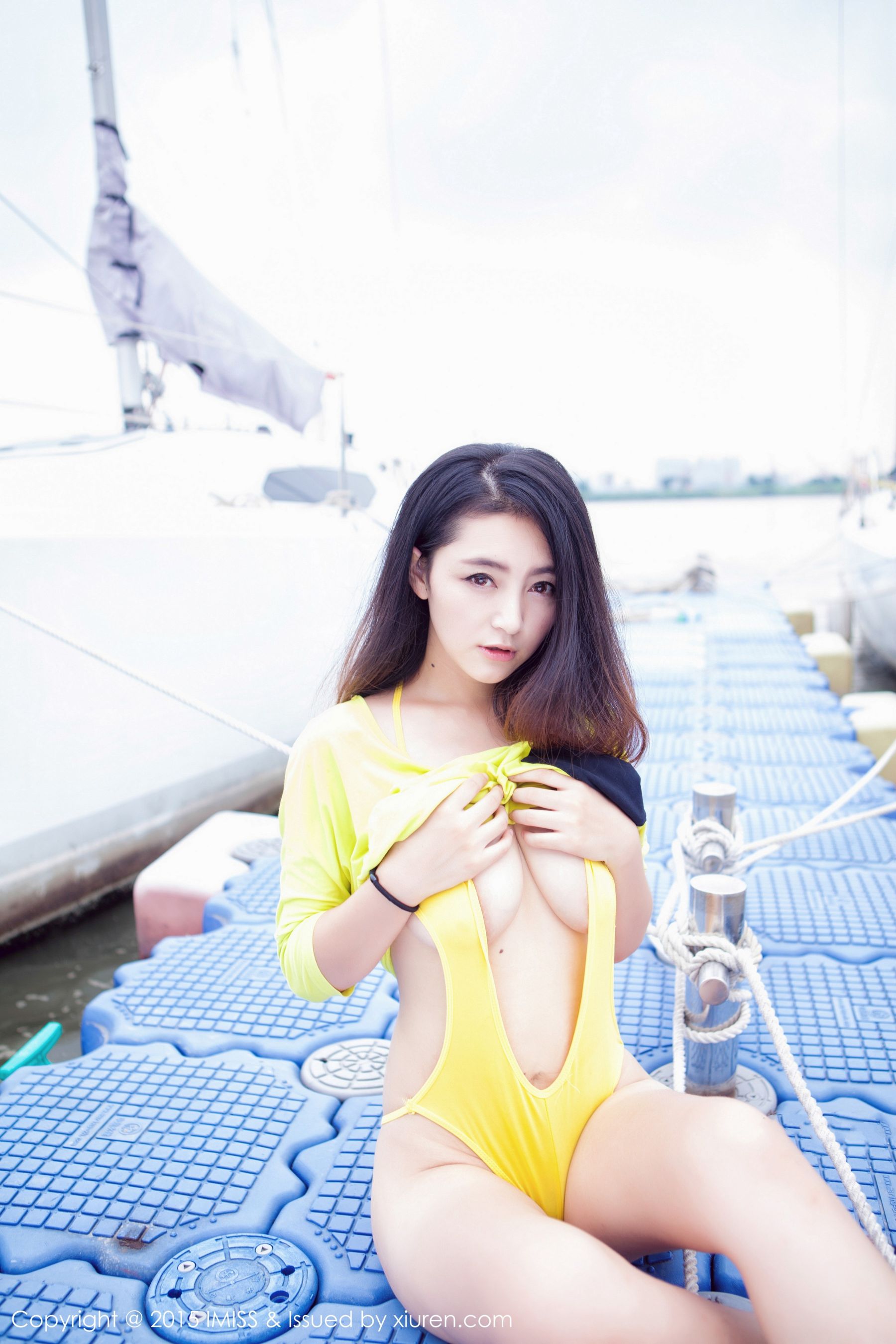 夏茉GIGI《广州外拍》 [爱蜜社IMiss] Vol.017