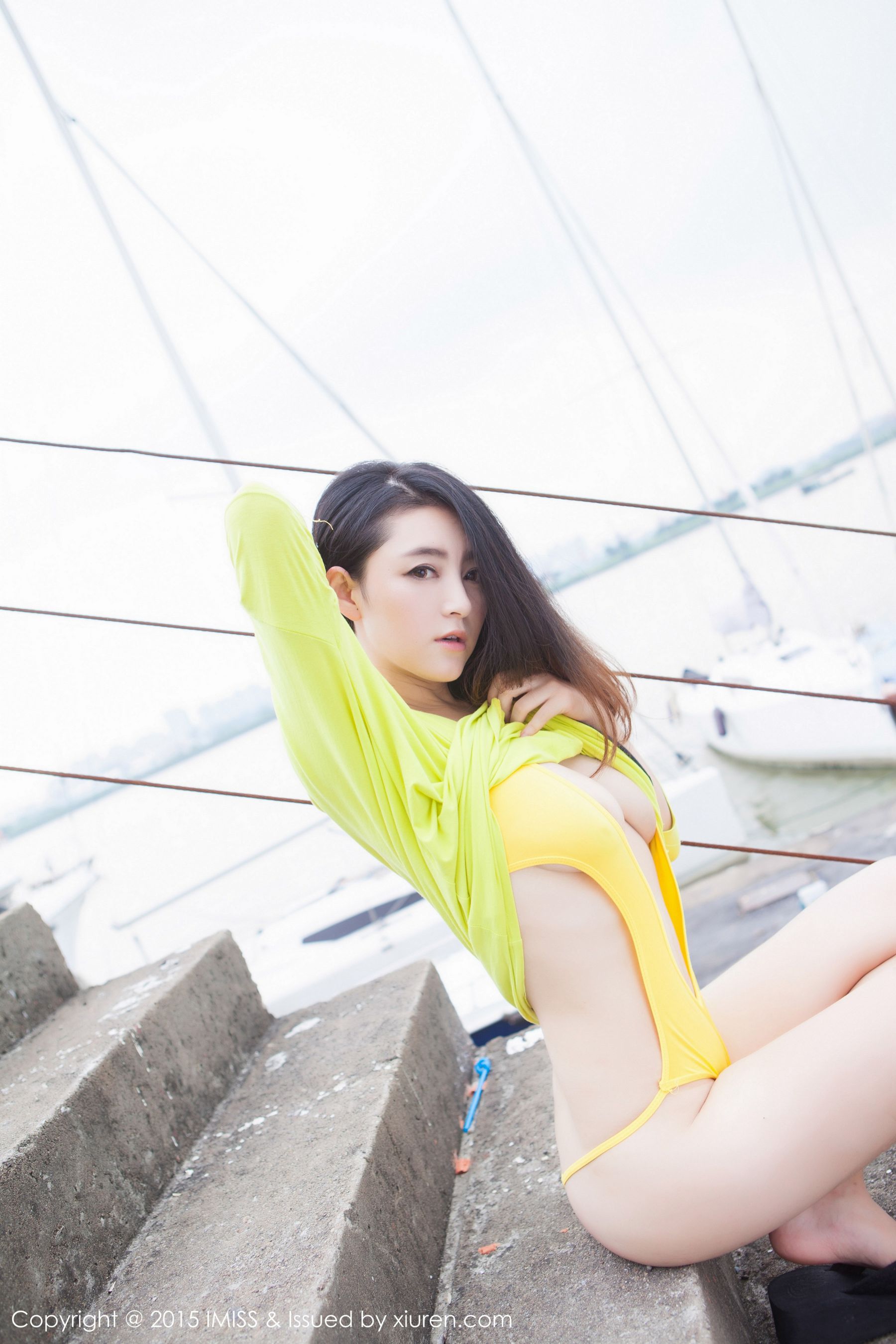 夏茉GIGI《广州外拍》 [爱蜜社IMiss] Vol.017