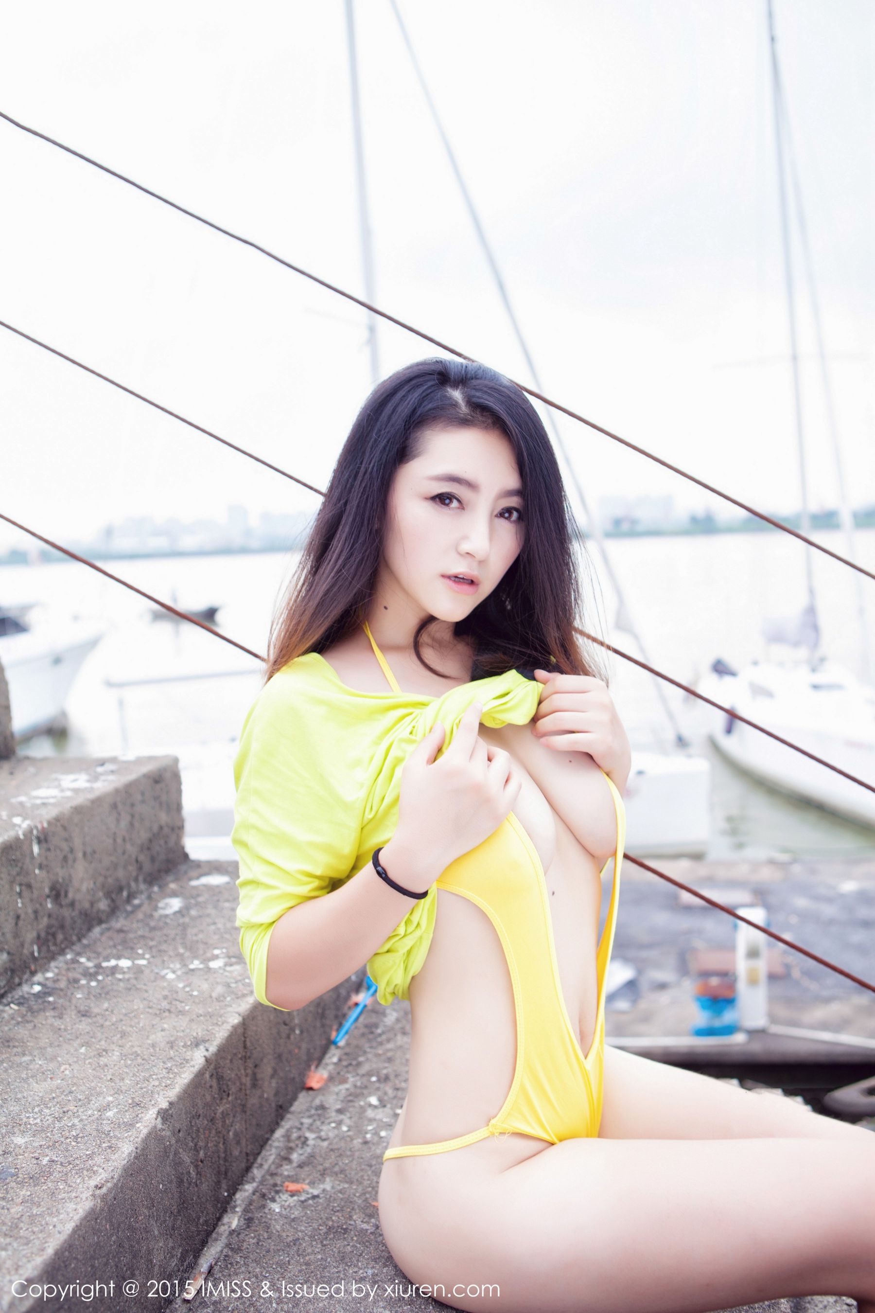 夏茉GIGI《广州外拍》 [爱蜜社IMiss] Vol.017