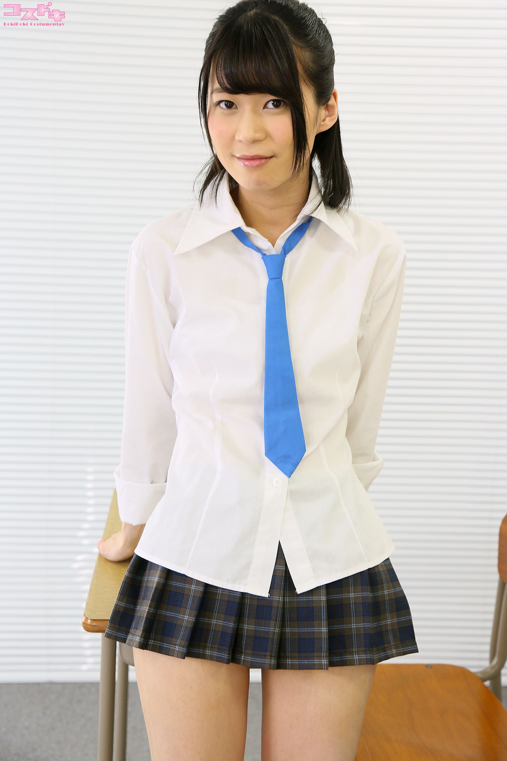 [Cosdoki] Ami Morisaki 森咲あみ morisakiami_pic_seifuku1