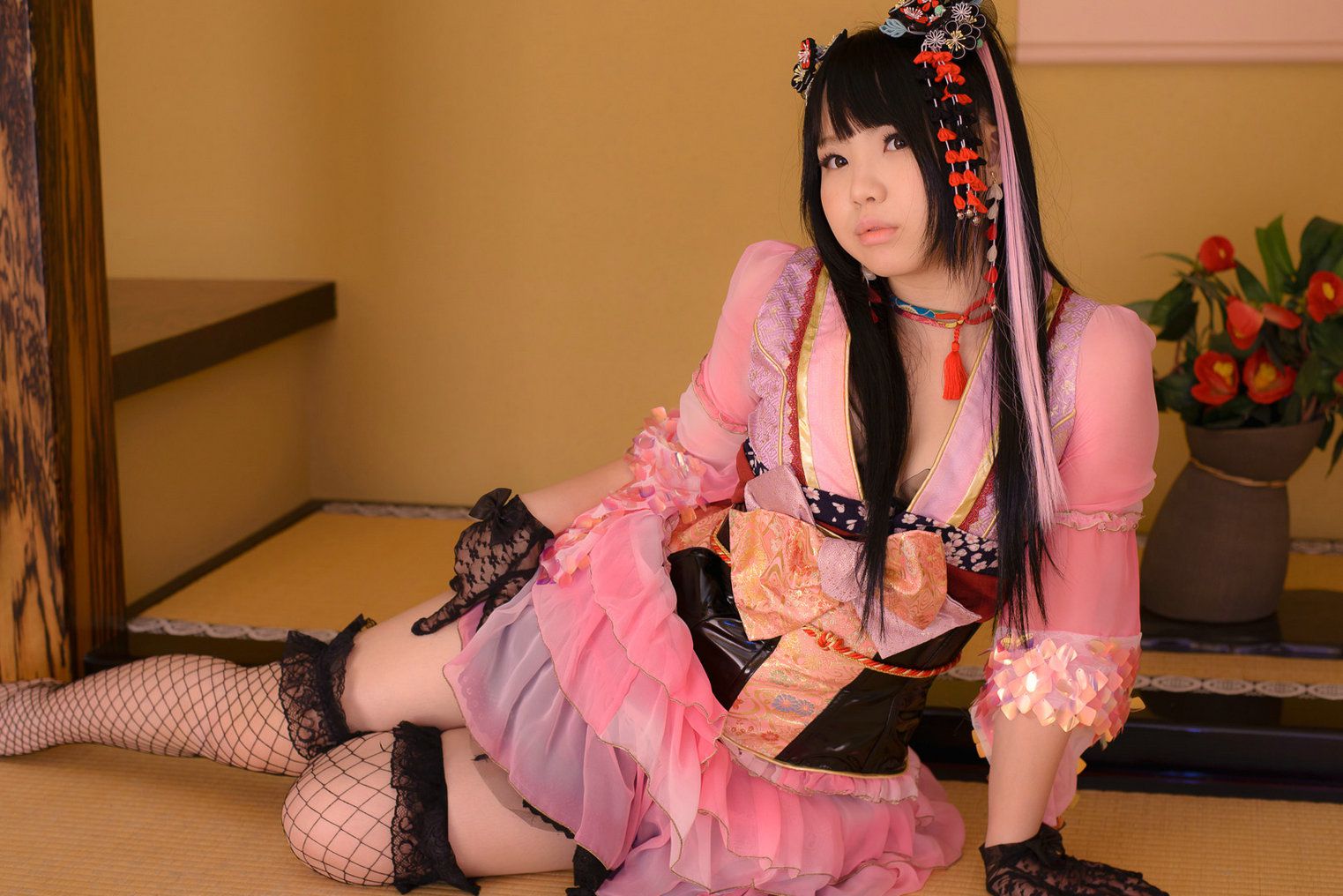 Enako(えなこ) Panache三人组 リインカーネーション衣装