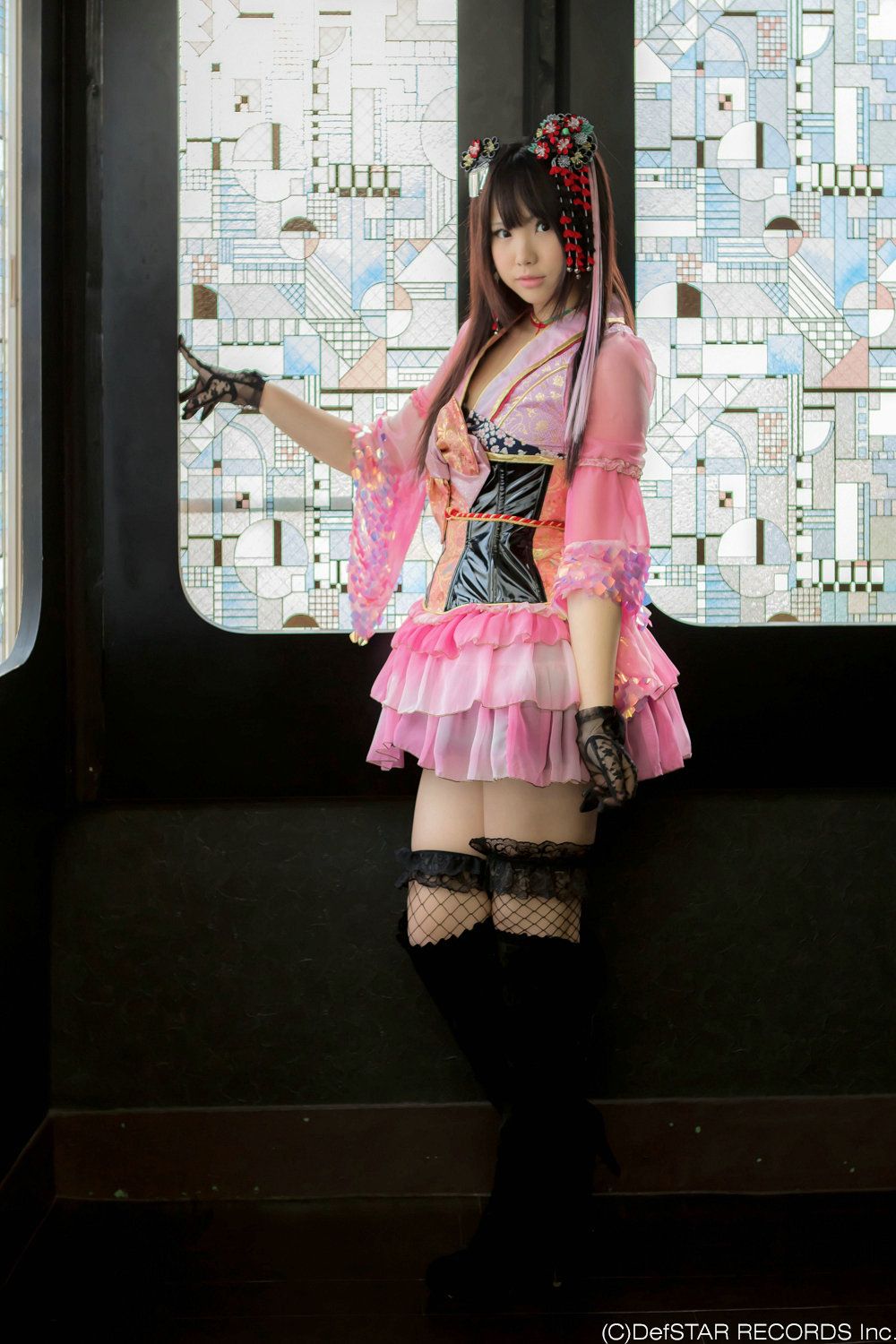 Enako(えなこ) Panache三人组 リインカーネーション衣装