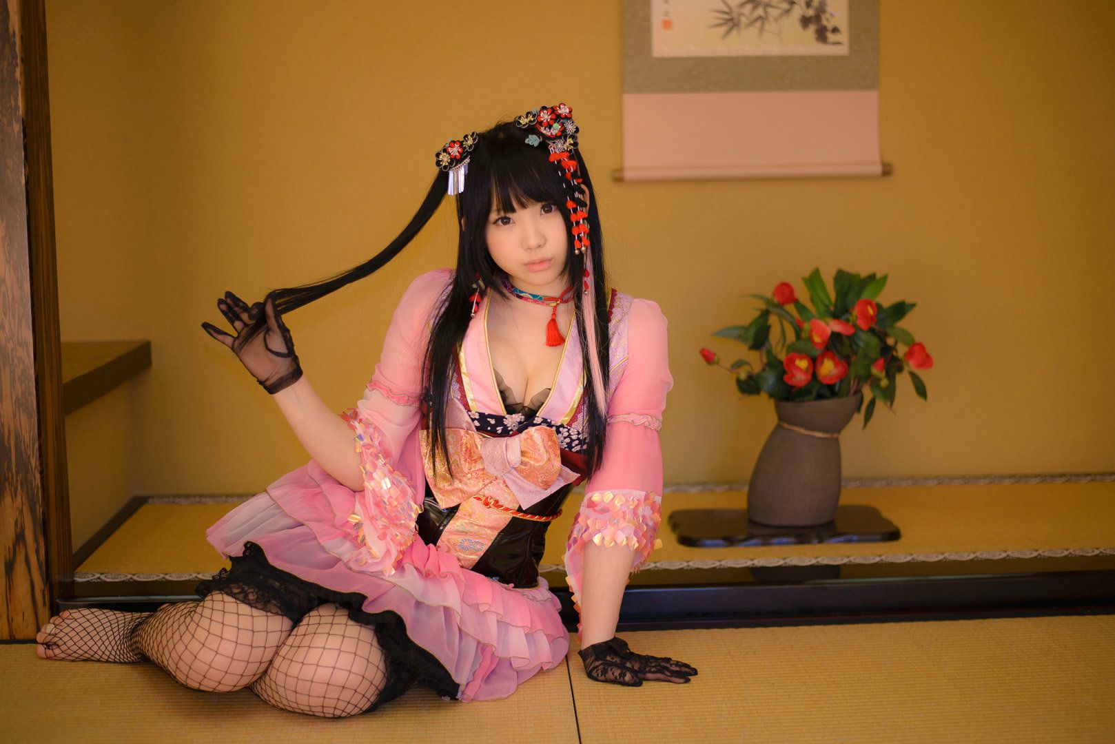 Enako(えなこ) Panache三人组 リインカーネーション衣装