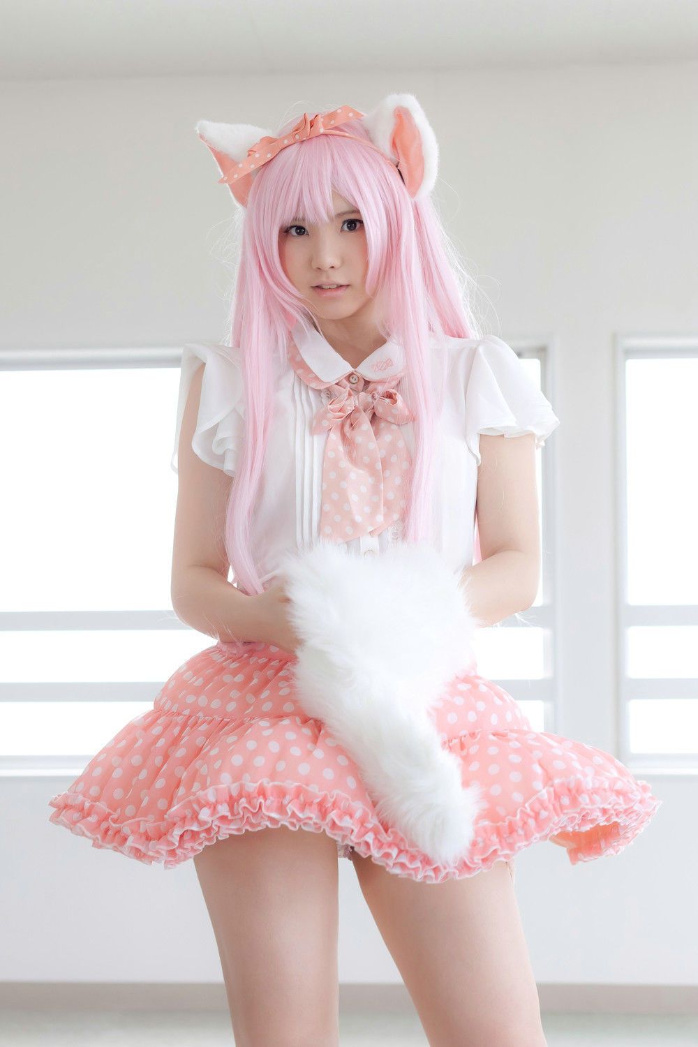 Enako(えなこ) [Enacat] Necomimi (ネコ耳)(White)