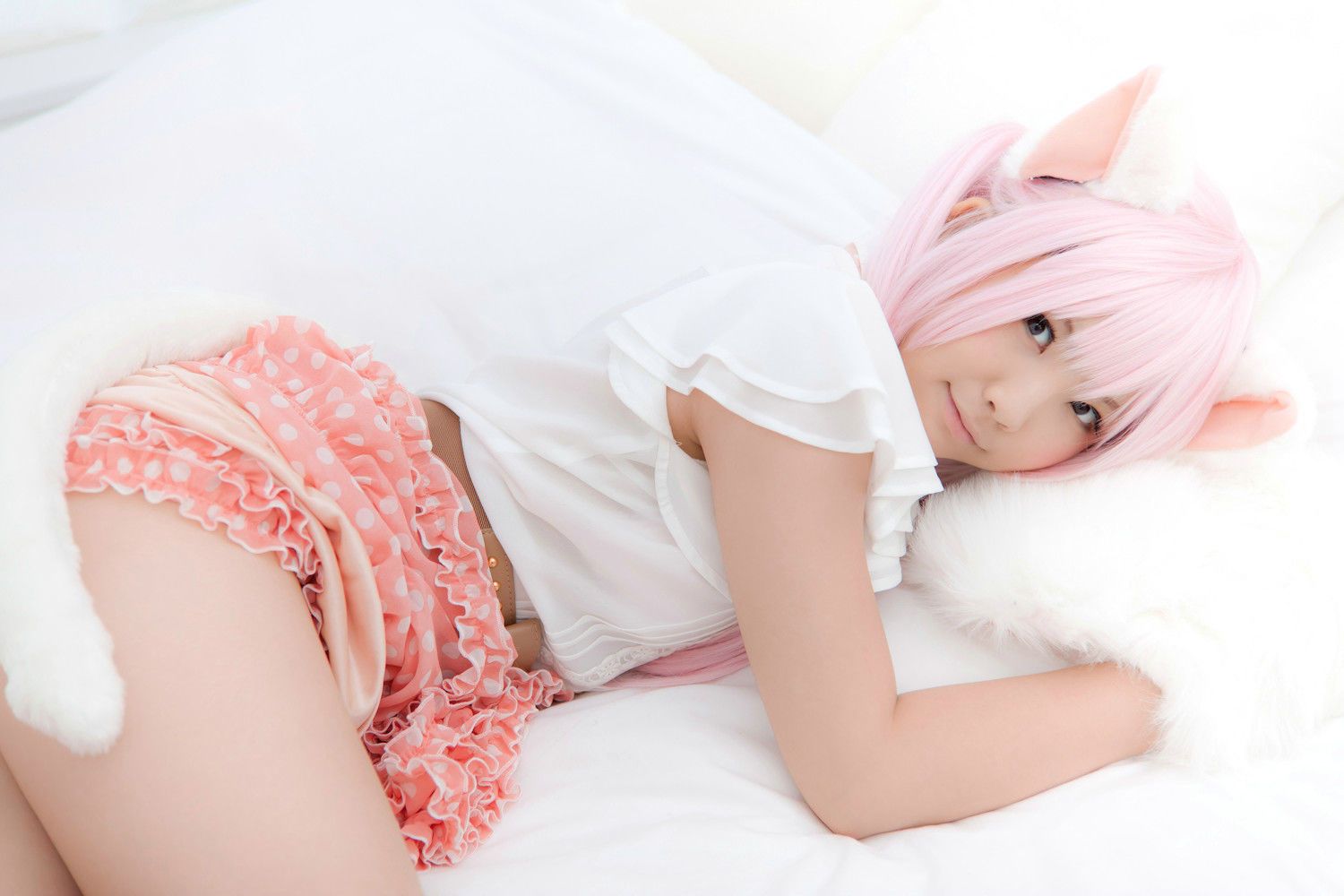 Enako(えなこ) [Enacat] Necomimi (ネコ耳)(White)