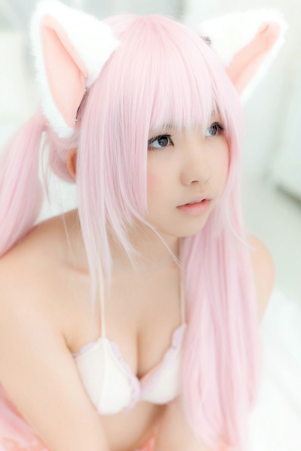 Enako(えなこ) [Enacat] Necomimi (ネコ耳)(White)