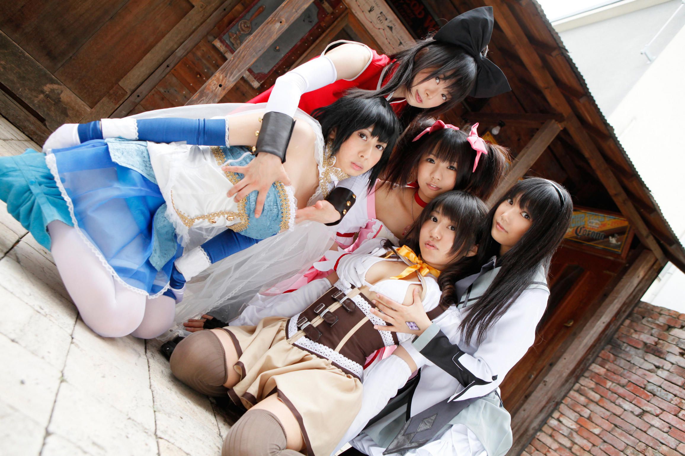 Lenfried(れんふりーど)&Ushijima Iiniku(うしじまいい肉)&Tsukushi(つくし)&Pude(ぷで)&Miiya(★みーや★) 《魔法少女まどか☆マギカ》  [Predator Rat]