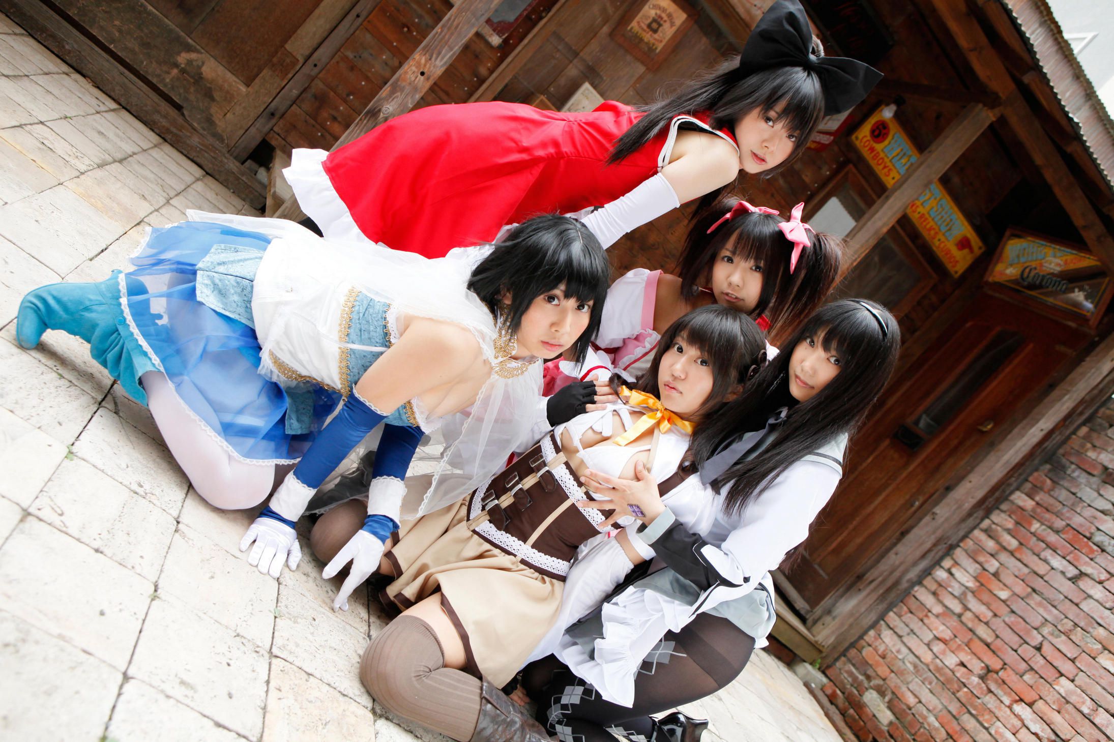Lenfried(れんふりーど)&Ushijima Iiniku(うしじまいい肉)&Tsukushi(つくし)&Pude(ぷで)&Miiya(★みーや★) 《魔法少女まどか☆マギカ》  [Predator Rat]