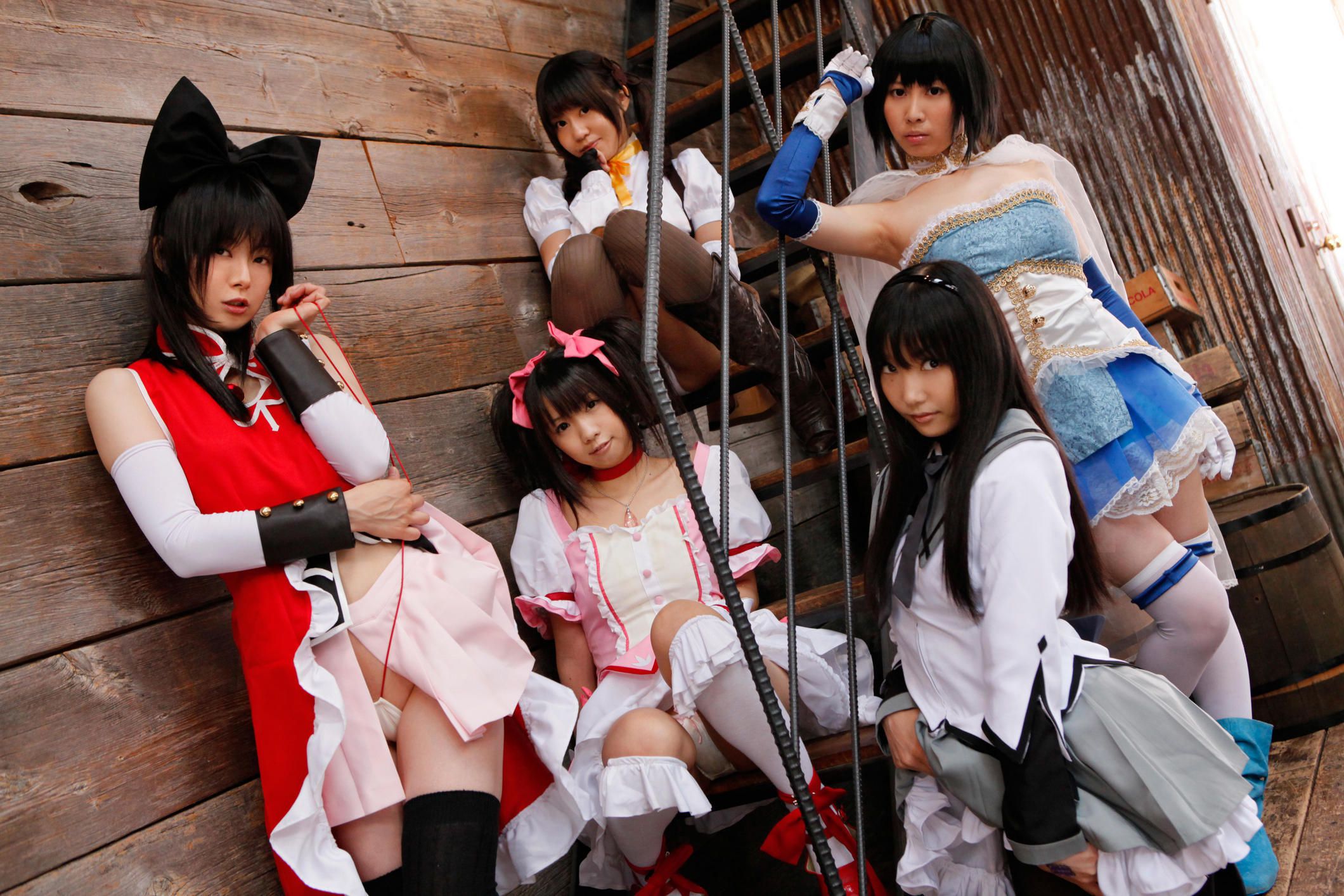 Lenfried(れんふりーど)&Ushijima Iiniku(うしじまいい肉)&Tsukushi(つくし)&Pude(ぷで)&Miiya(★みーや★) 《魔法少女まどか☆マギカ》  [Predator Rat]