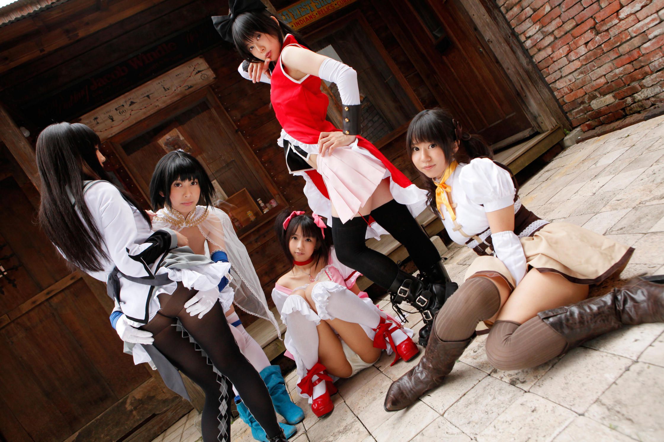 Lenfried(れんふりーど)&Ushijima Iiniku(うしじまいい肉)&Tsukushi(つくし)&Pude(ぷで)&Miiya(★みーや★) 《魔法少女まどか☆マギカ》  [Predator Rat]