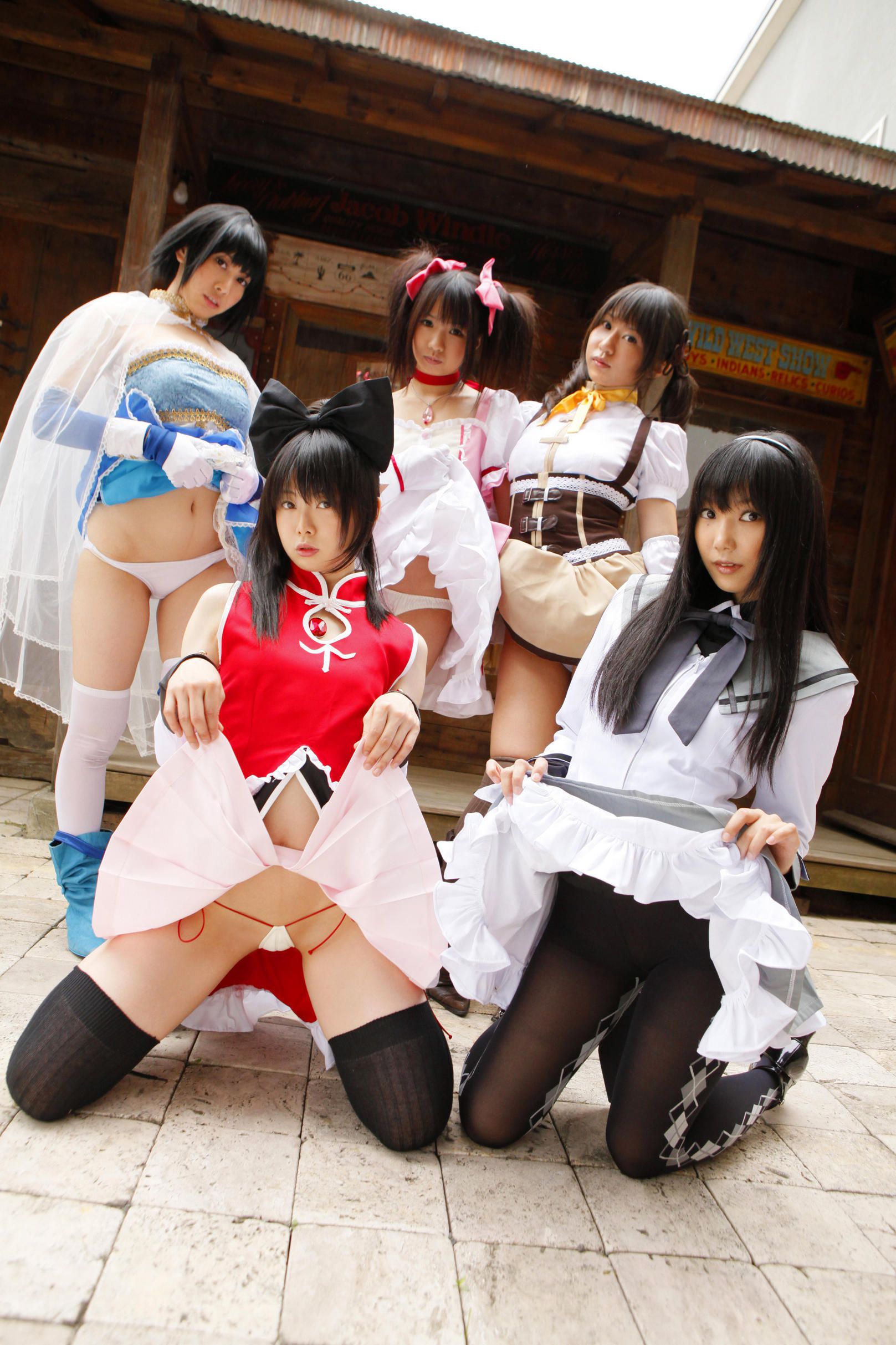 Lenfried(れんふりーど)&Ushijima Iiniku(うしじまいい肉)&Tsukushi(つくし)&Pude(ぷで)&Miiya(★みーや★) 《魔法少女まどか☆マギカ》  [Predator Rat]