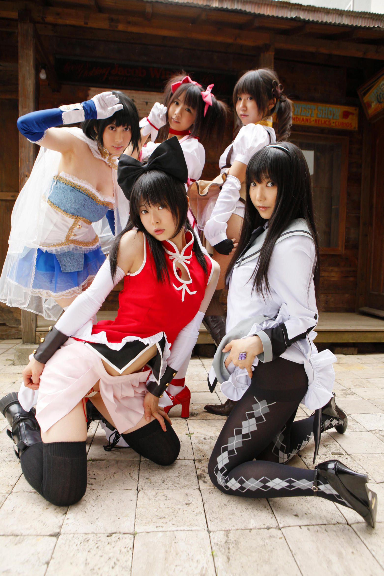 Lenfried(れんふりーど)&Ushijima Iiniku(うしじまいい肉)&Tsukushi(つくし)&Pude(ぷで)&Miiya(★みーや★) 《魔法少女まどか☆マギカ》  [Predator Rat]