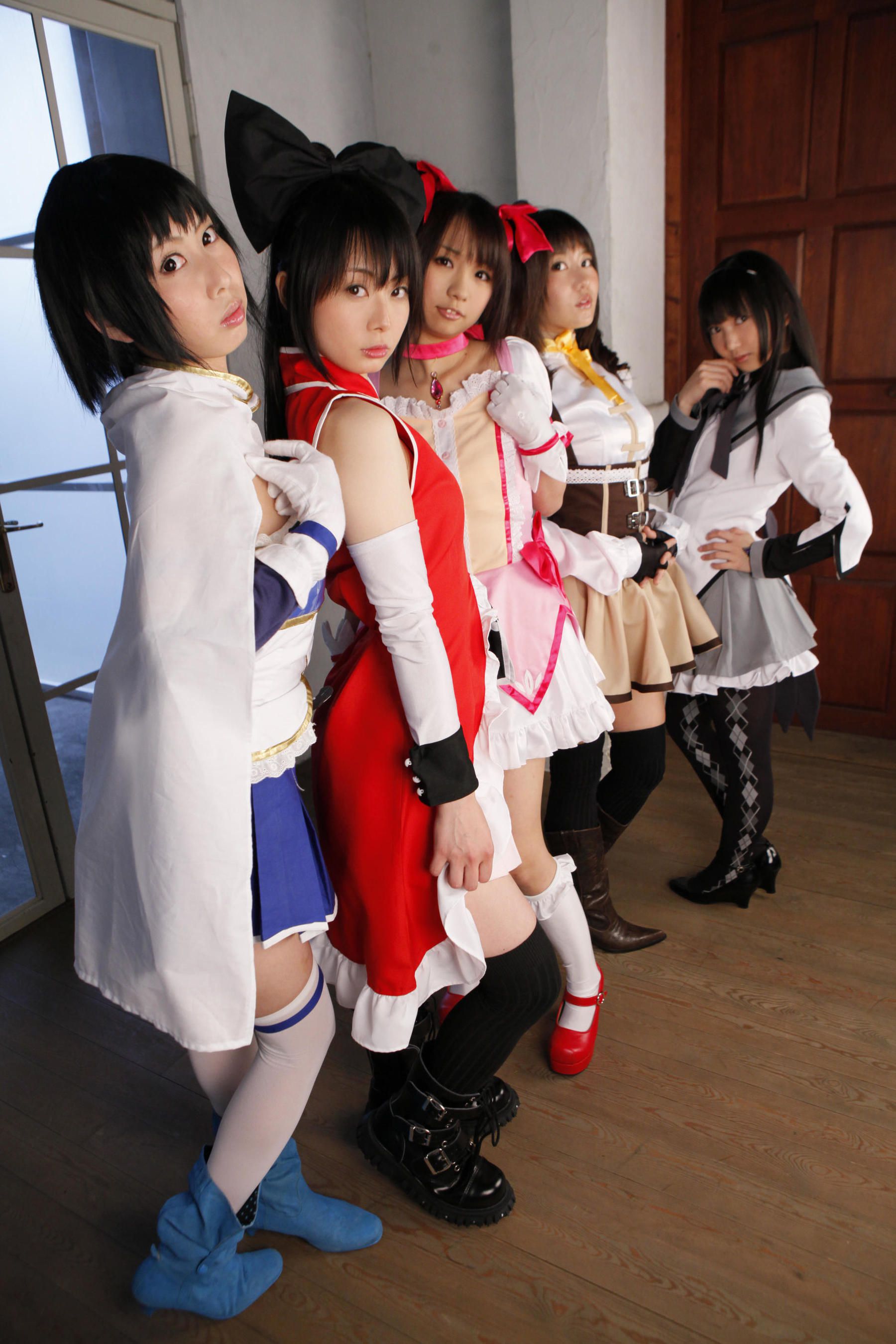 Lenfried(れんふりーど)&Ushijima Iiniku(うしじまいい肉)&Tsukushi(つくし)&Pude(ぷで)&Miiya(★みーや★) 《魔法少女まどか☆マギカ》  [Predator Rat]