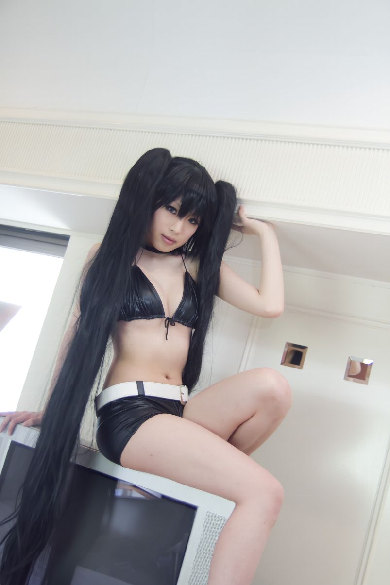あらい夜魅(Arai Yami)《BLACK★ROCK SHOOTER》-黑衣麻陶?里(黑岩射手／黑初音)