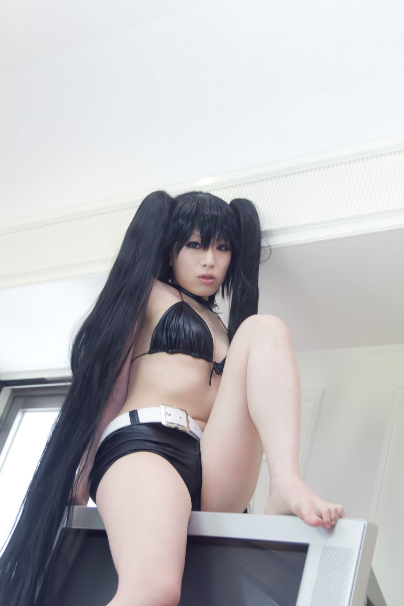 あらい夜魅(Arai Yami)《BLACK★ROCK SHOOTER》-黑衣麻陶?里(黑岩射手／黑初音)