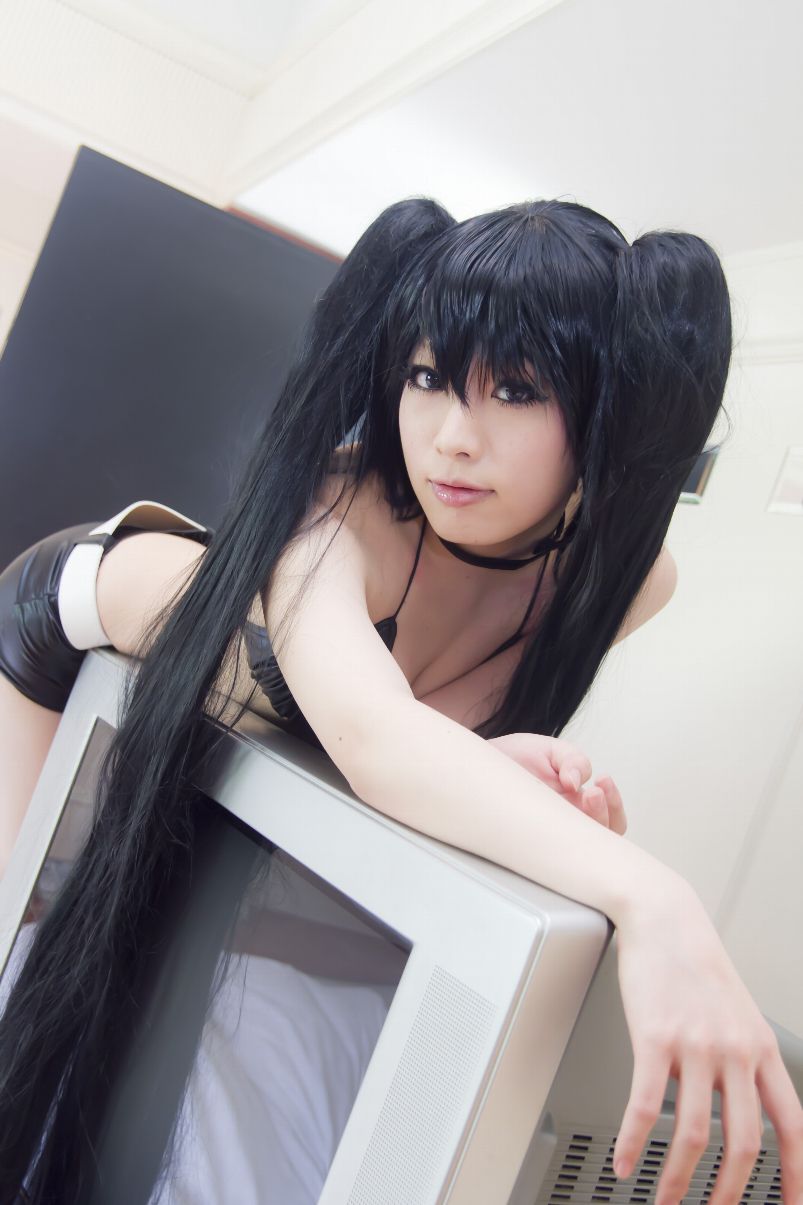 あらい夜魅(Arai Yami)《BLACK★ROCK SHOOTER》-黑衣麻陶?里(黑岩射手／黑初音)