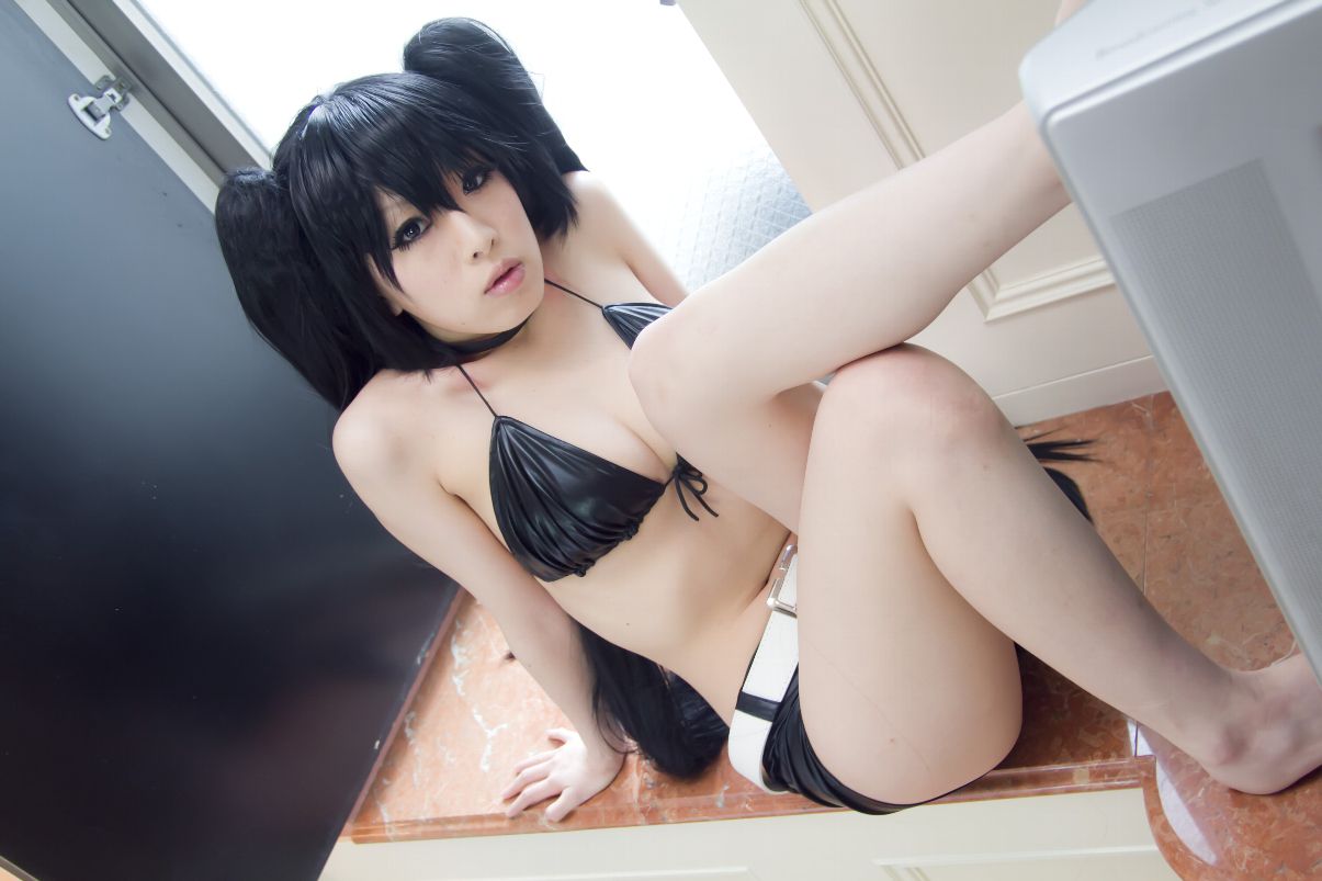 あらい夜魅(Arai Yami)《BLACK★ROCK SHOOTER》-黑衣麻陶?里(黑岩射手／黑初音)