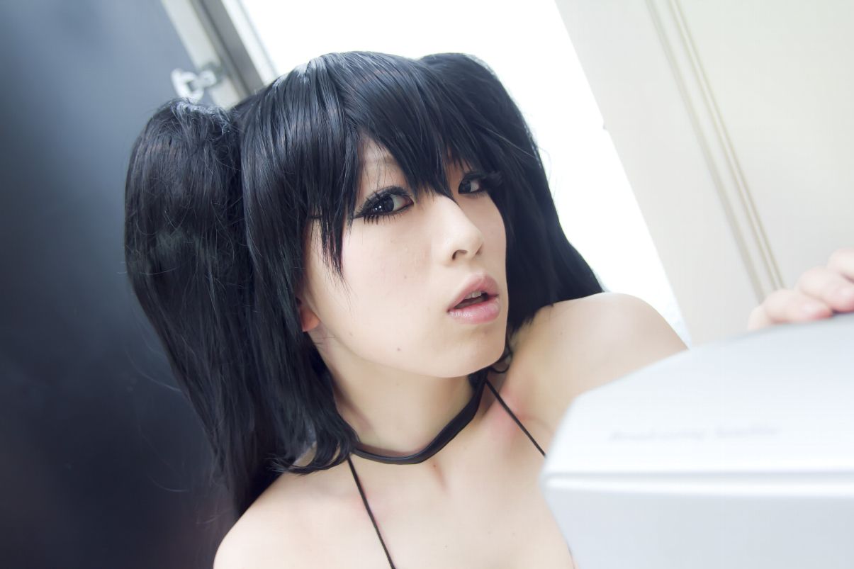 あらい夜魅(Arai Yami)《BLACK★ROCK SHOOTER》-黑衣麻陶?里(黑岩射手／黑初音)