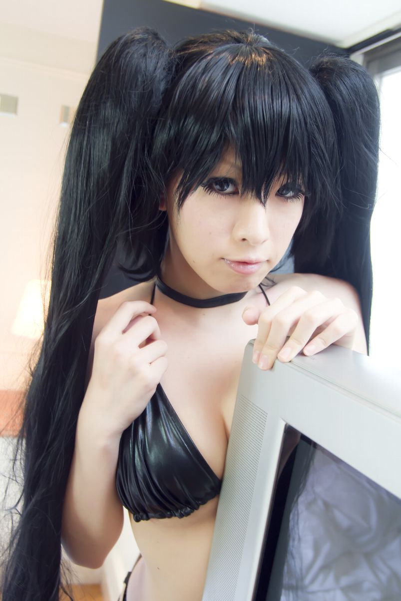 あらい夜魅(Arai Yami)《BLACK★ROCK SHOOTER》-黑衣麻陶?里(黑岩射手／黑初音)