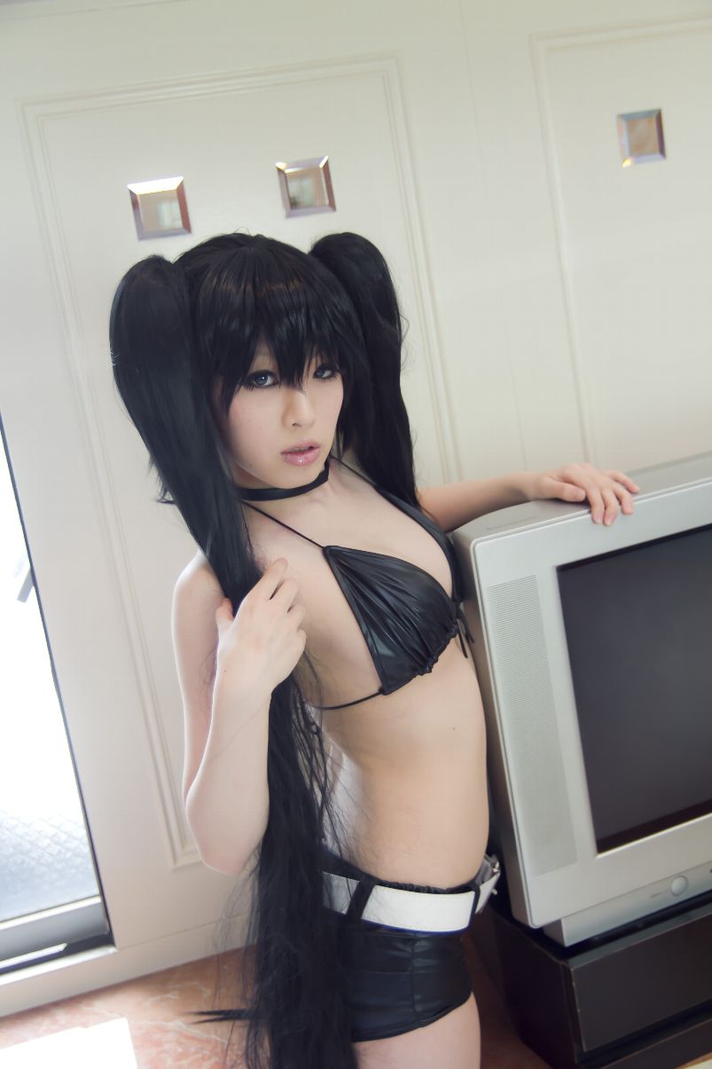 あらい夜魅(Arai Yami)《BLACK★ROCK SHOOTER》-黑衣麻陶?里(黑岩射手／黑初音)