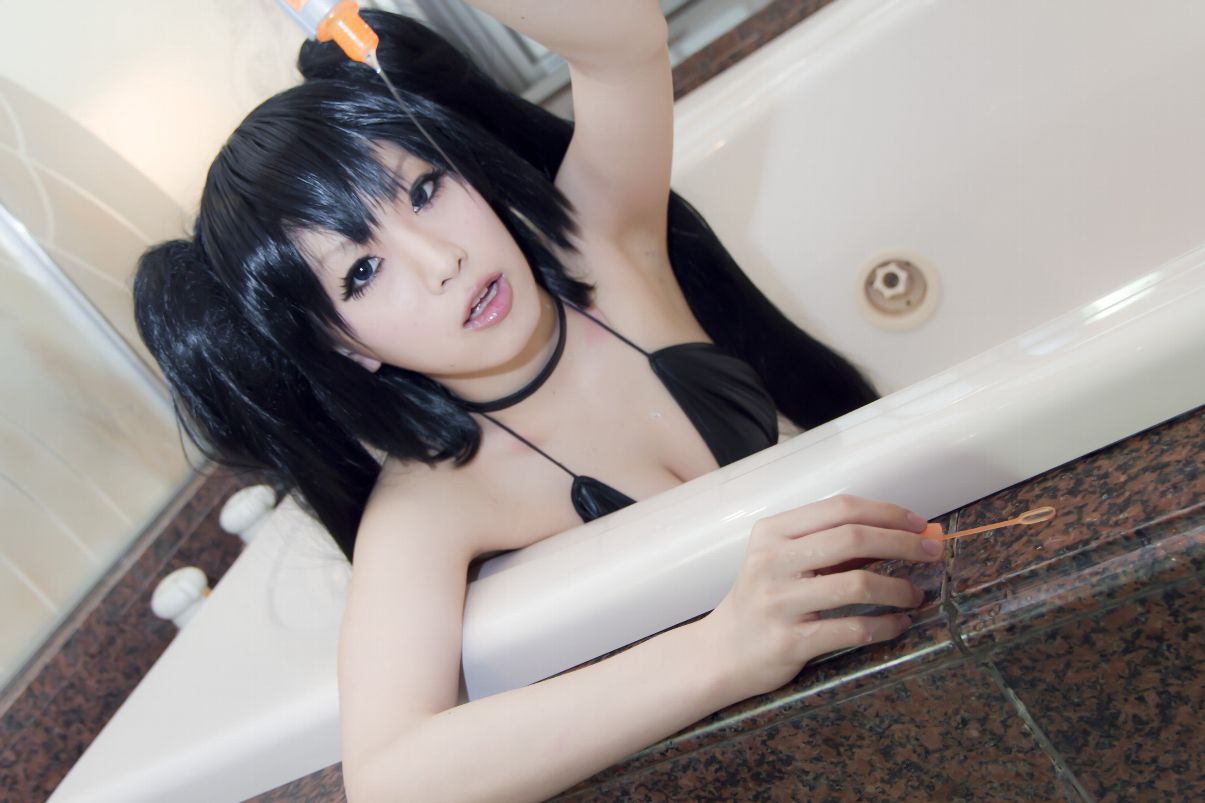 あらい夜魅(Arai Yami)《BLACK★ROCK SHOOTER》-黑衣麻陶?里(黑岩射手／黑初音)