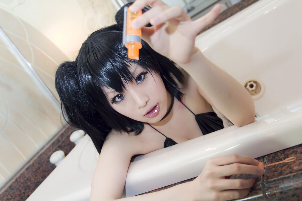 あらい夜魅(Arai Yami)《BLACK★ROCK SHOOTER》-黑衣麻陶?里(黑岩射手／黑初音)
