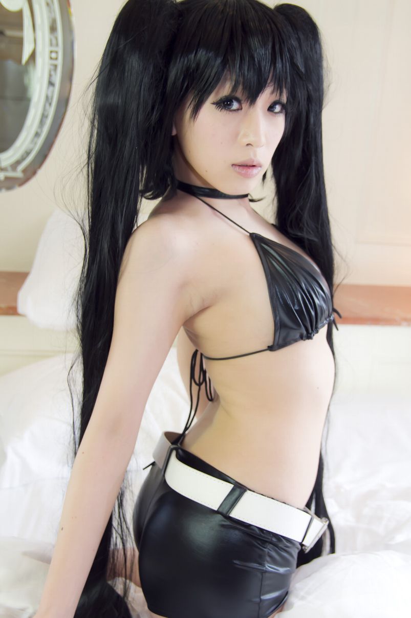 あらい夜魅(Arai Yami)《BLACK★ROCK SHOOTER》-黑衣麻陶?里(黑岩射手／黑初音)