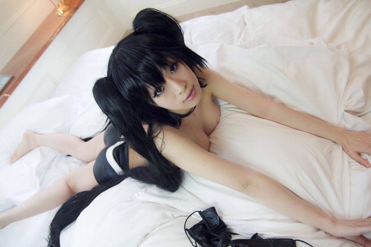あらい夜魅(Arai Yami)《BLACK★ROCK SHOOTER》-黑衣麻陶?里(黑岩射手／黑初音)