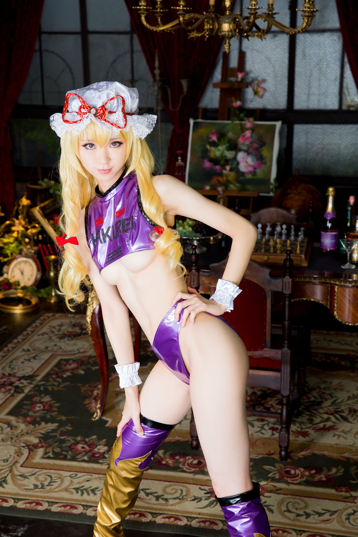 Mike(ミケ) 《東方Project》Izayoi Sakuya(十六夜咲夜)+Kazami Yuka(風見幽香)+Yakumo Yukari(八雲紫) [Mikehouse]