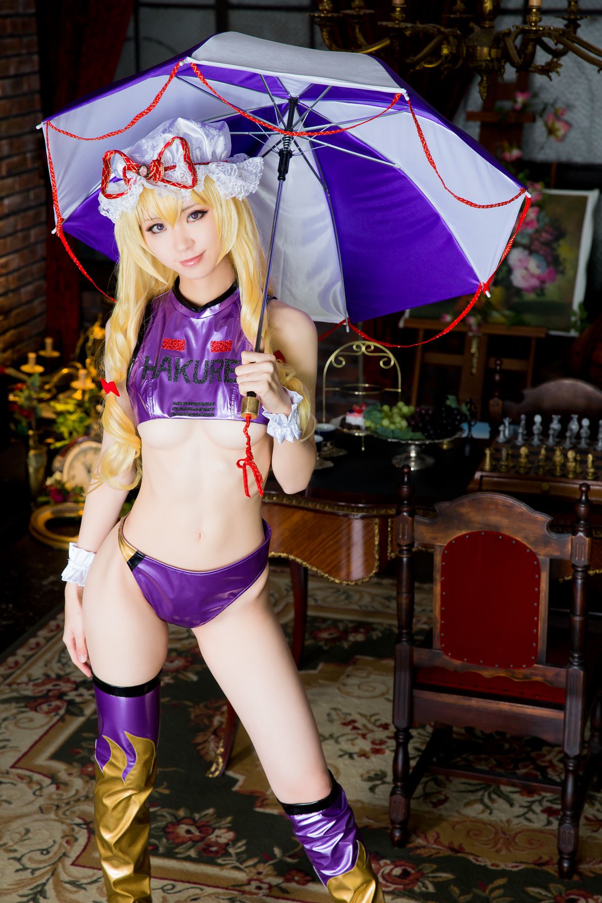 Mike(ミケ) 《東方Project》Izayoi Sakuya(十六夜咲夜)+Kazami Yuka(風見幽香)+Yakumo Yukari(八雲紫) [Mikehouse]
