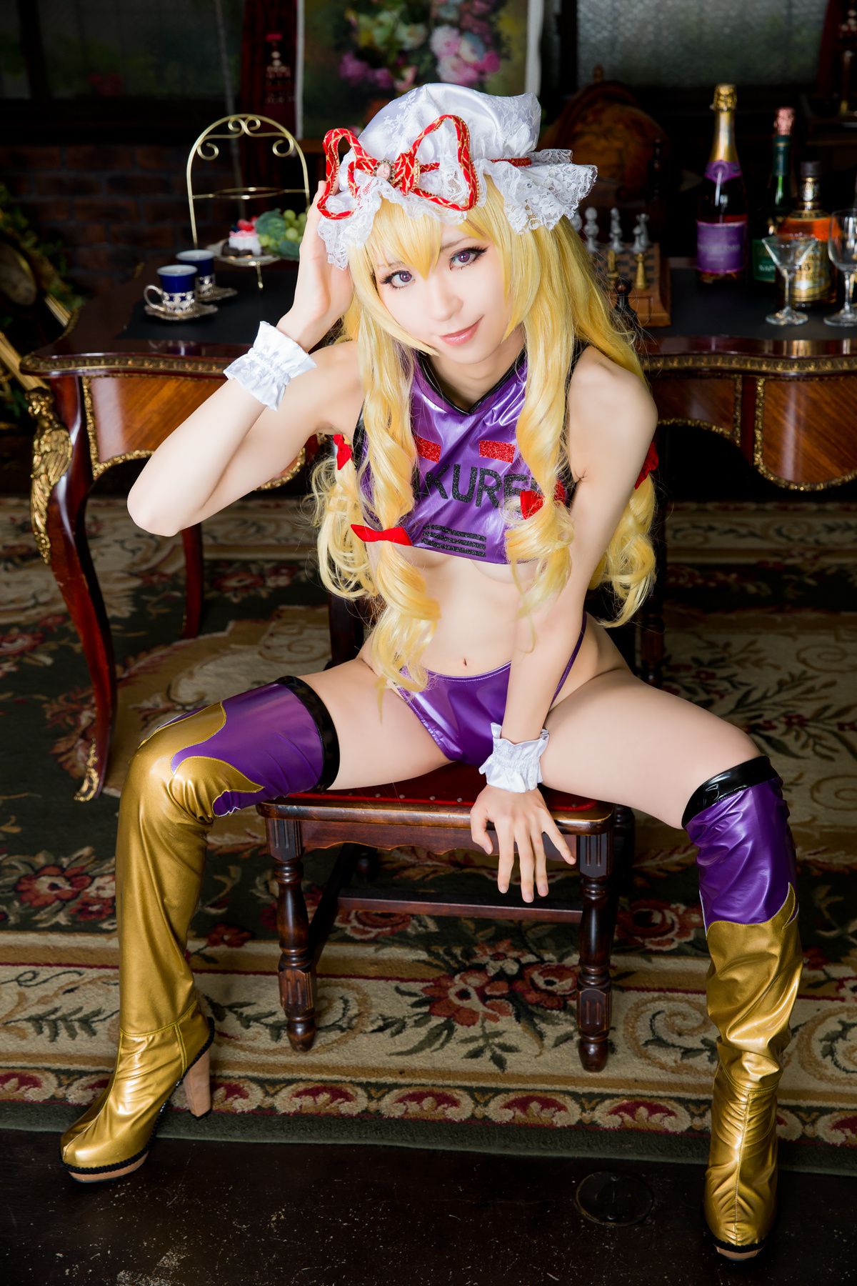 Mike(ミケ) 《東方Project》Izayoi Sakuya(十六夜咲夜)+Kazami Yuka(風見幽香)+Yakumo Yukari(八雲紫) [Mikehouse]