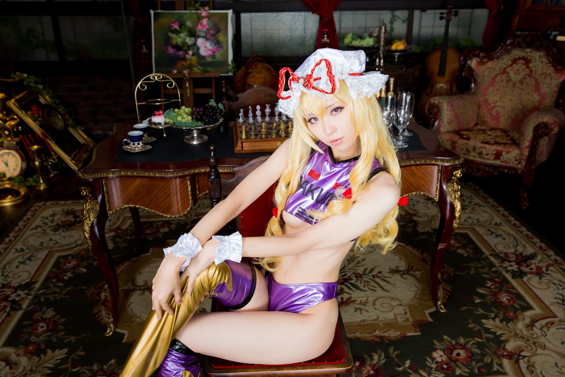 Mike(ミケ) 《東方Project》Izayoi Sakuya(十六夜咲夜)+Kazami Yuka(風見幽香)+Yakumo Yukari(八雲紫) [Mikehouse]