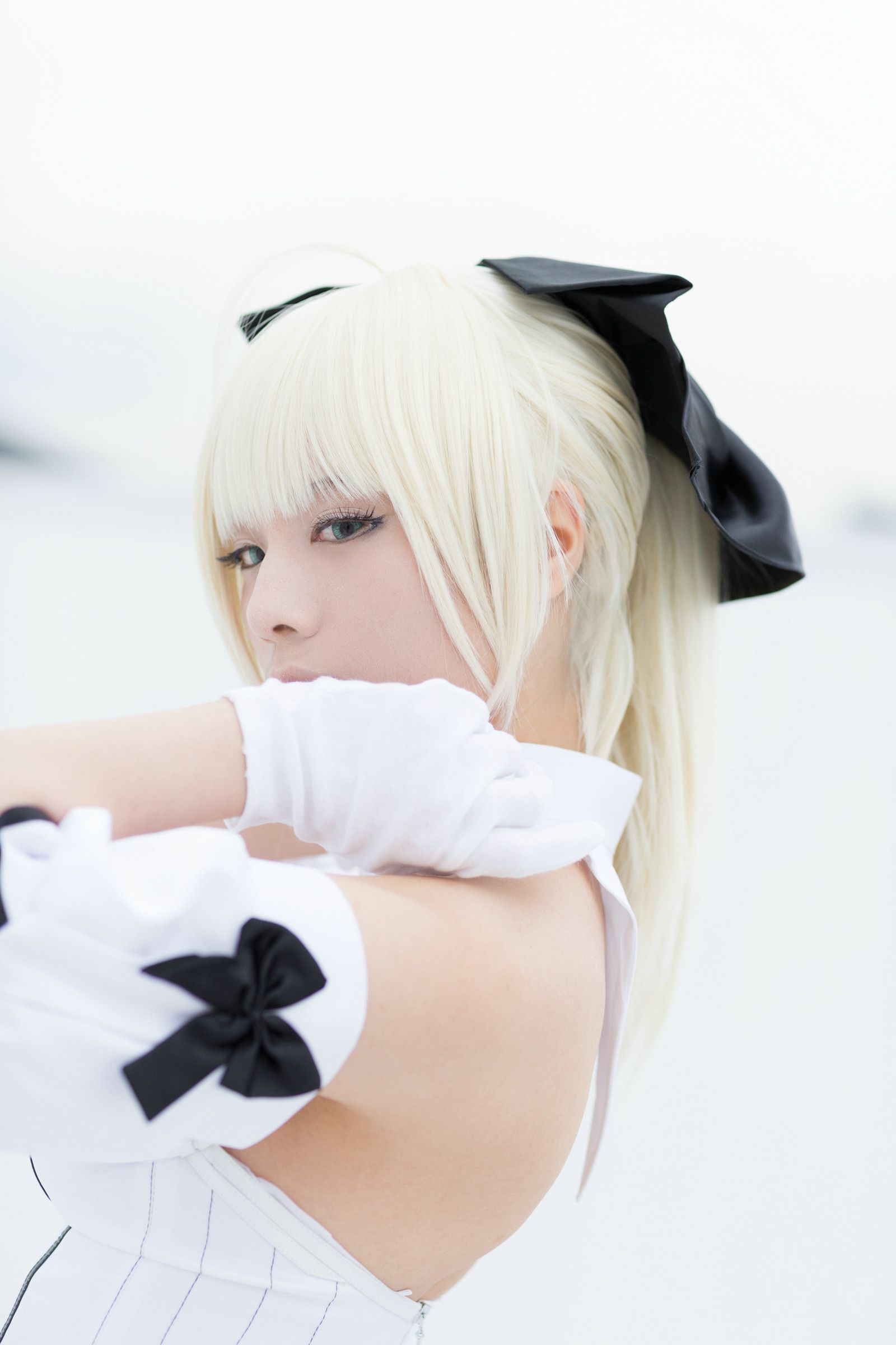 Usakichi(うさ吉)&Na-san 《Fate＼stay night》Saber+《甘城ブリリアントパーク》千斗いすず [Flameworks]