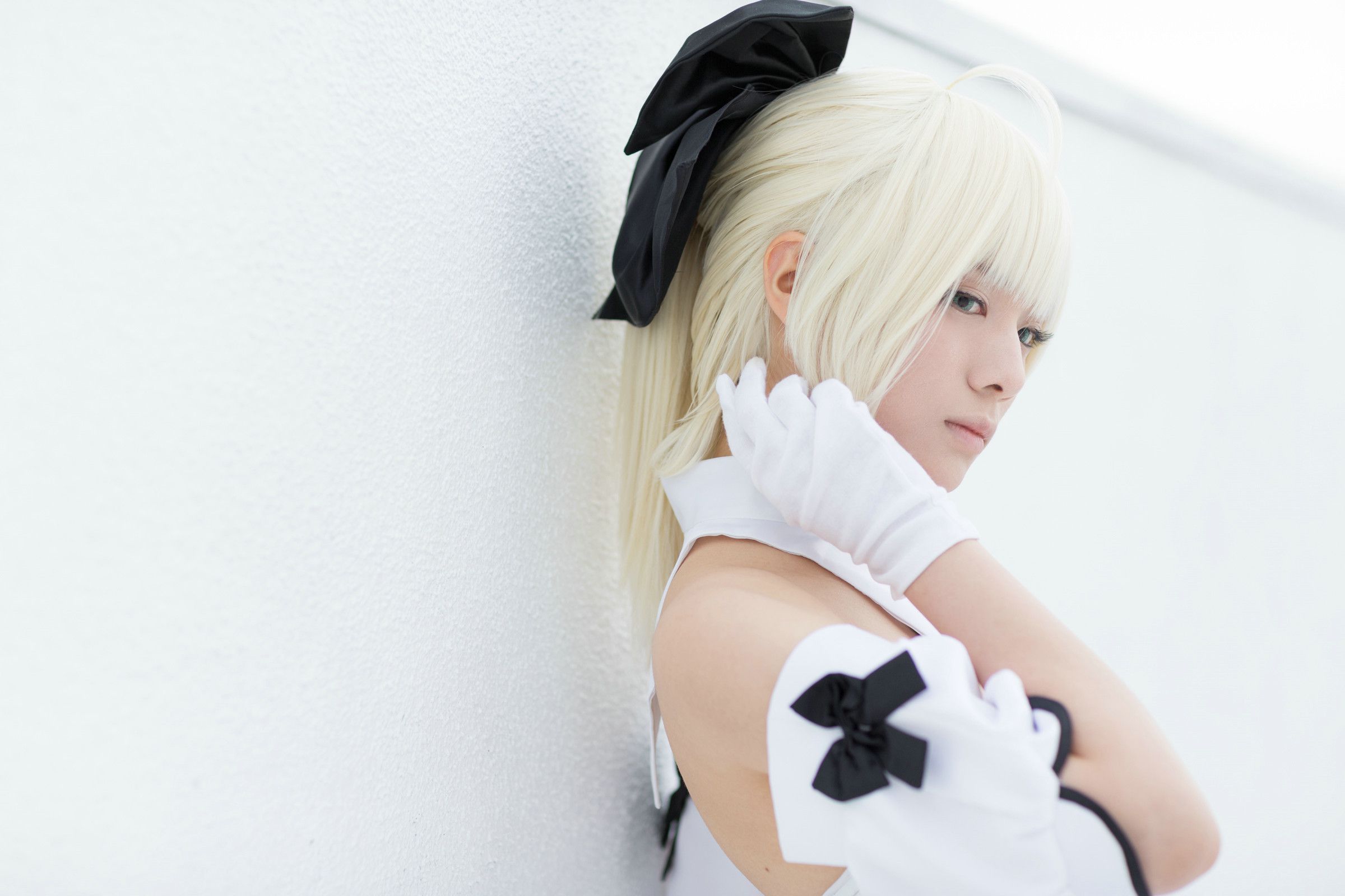 Usakichi(うさ吉)&Na-san 《Fate＼stay night》Saber+《甘城ブリリアントパーク》千斗いすず [Flameworks]