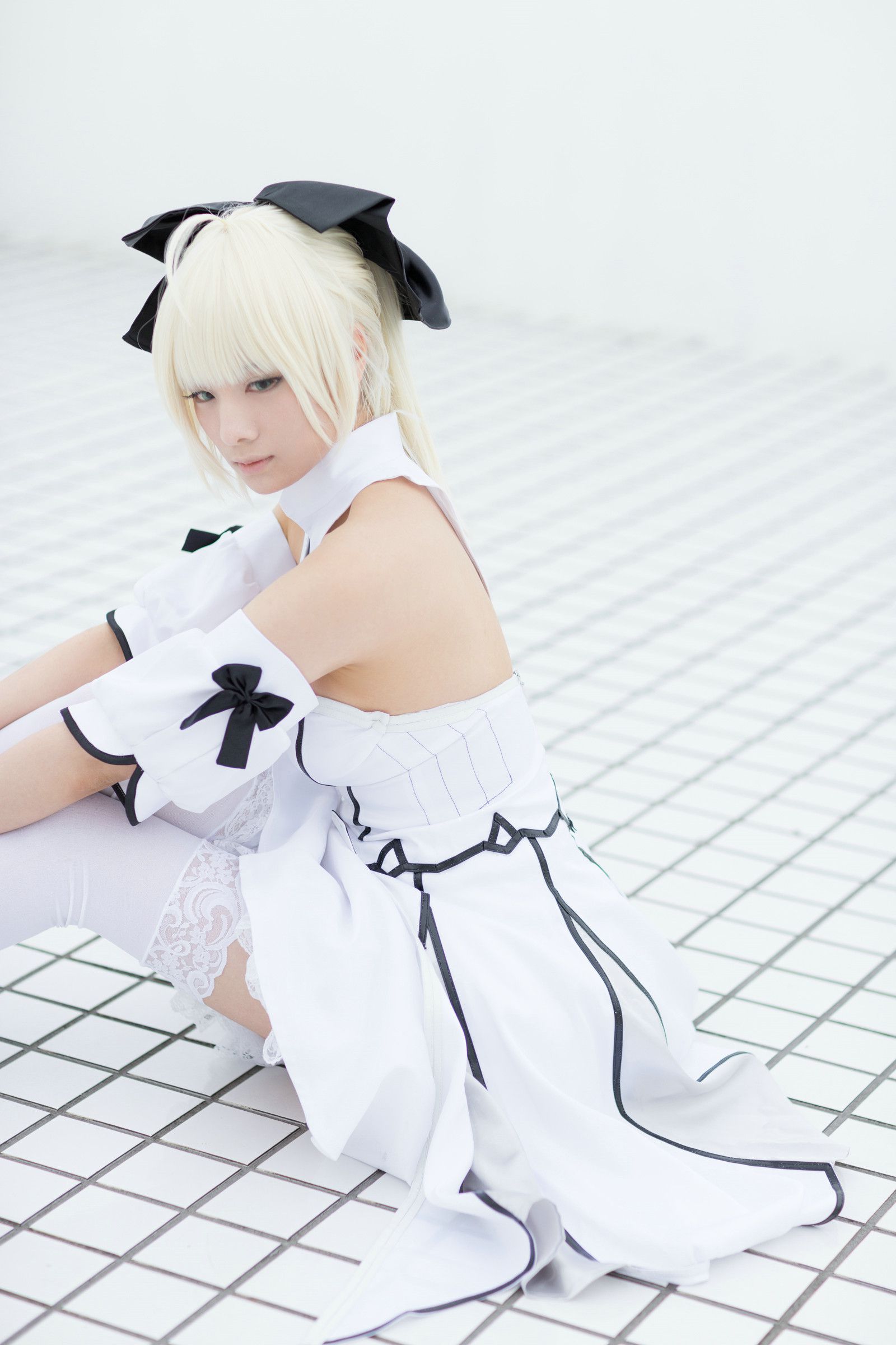 Usakichi(うさ吉)&Na-san 《Fate＼stay night》Saber+《甘城ブリリアントパーク》千斗いすず [Flameworks]