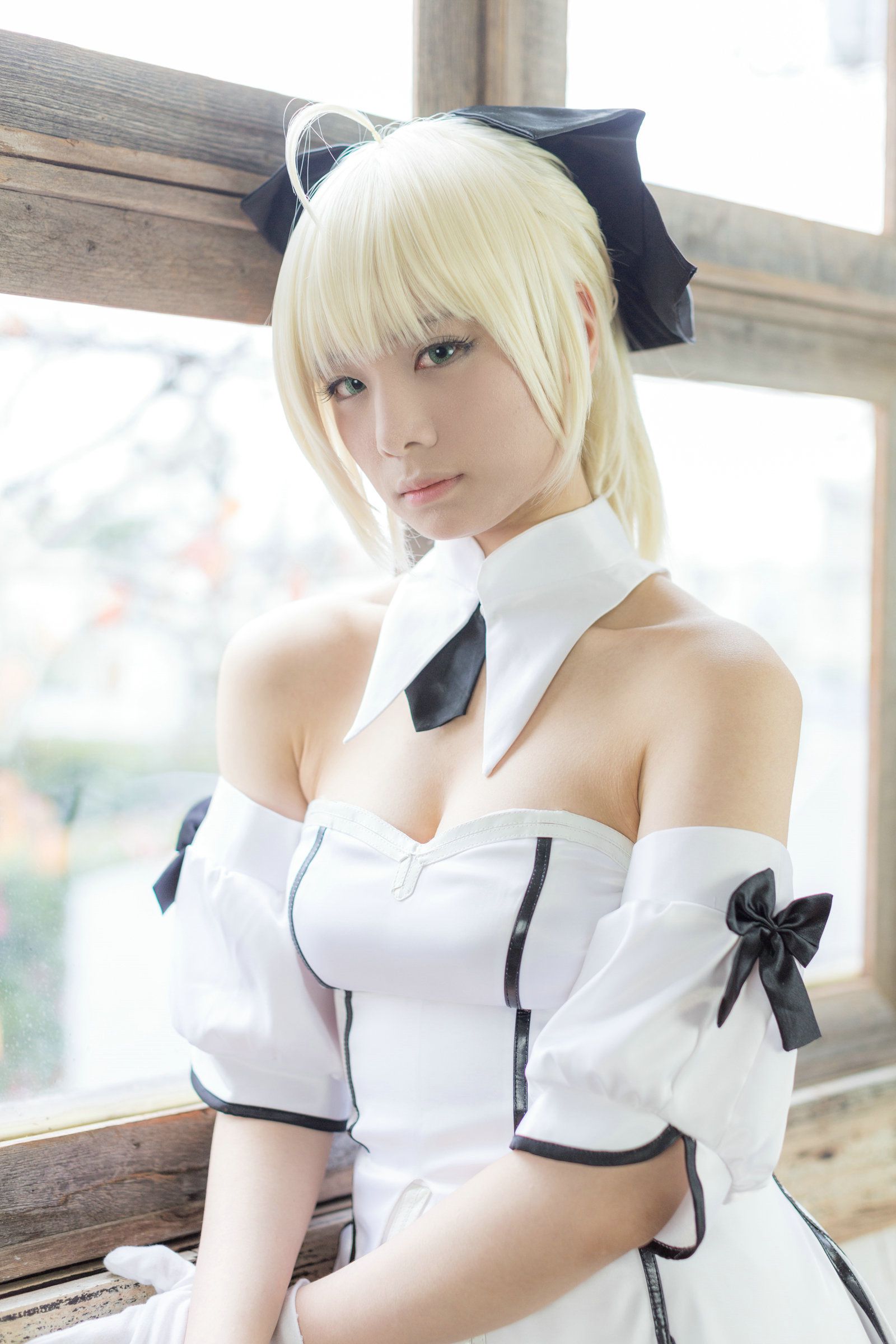 Usakichi(うさ吉)&Na-san 《Fate＼stay night》Saber+《甘城ブリリアントパーク》千斗いすず [Flameworks]