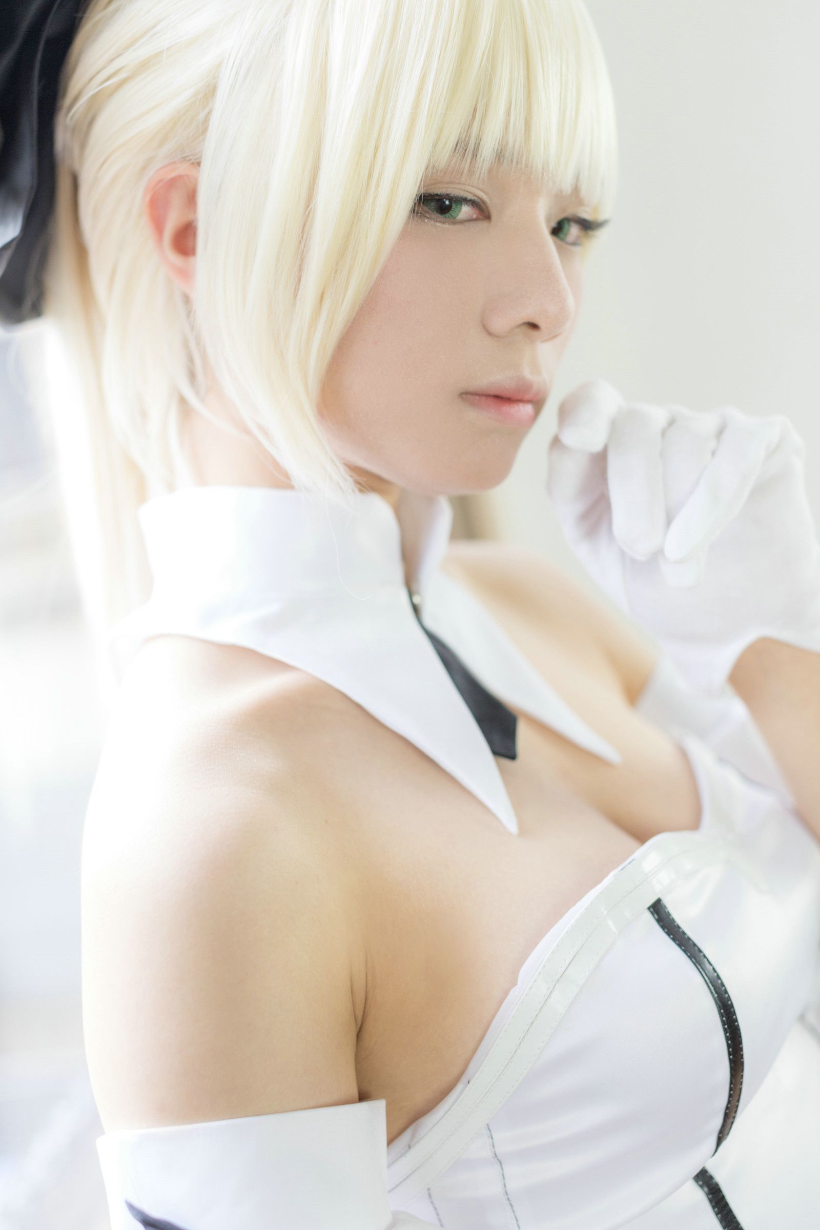 Usakichi(うさ吉)&Na-san 《Fate＼stay night》Saber+《甘城ブリリアントパーク》千斗いすず [Flameworks]