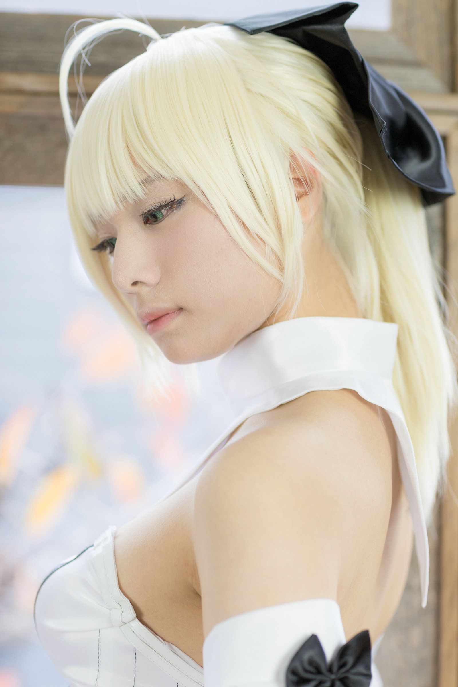 Usakichi(うさ吉)&Na-san 《Fate＼stay night》Saber+《甘城ブリリアントパーク》千斗いすず [Flameworks]